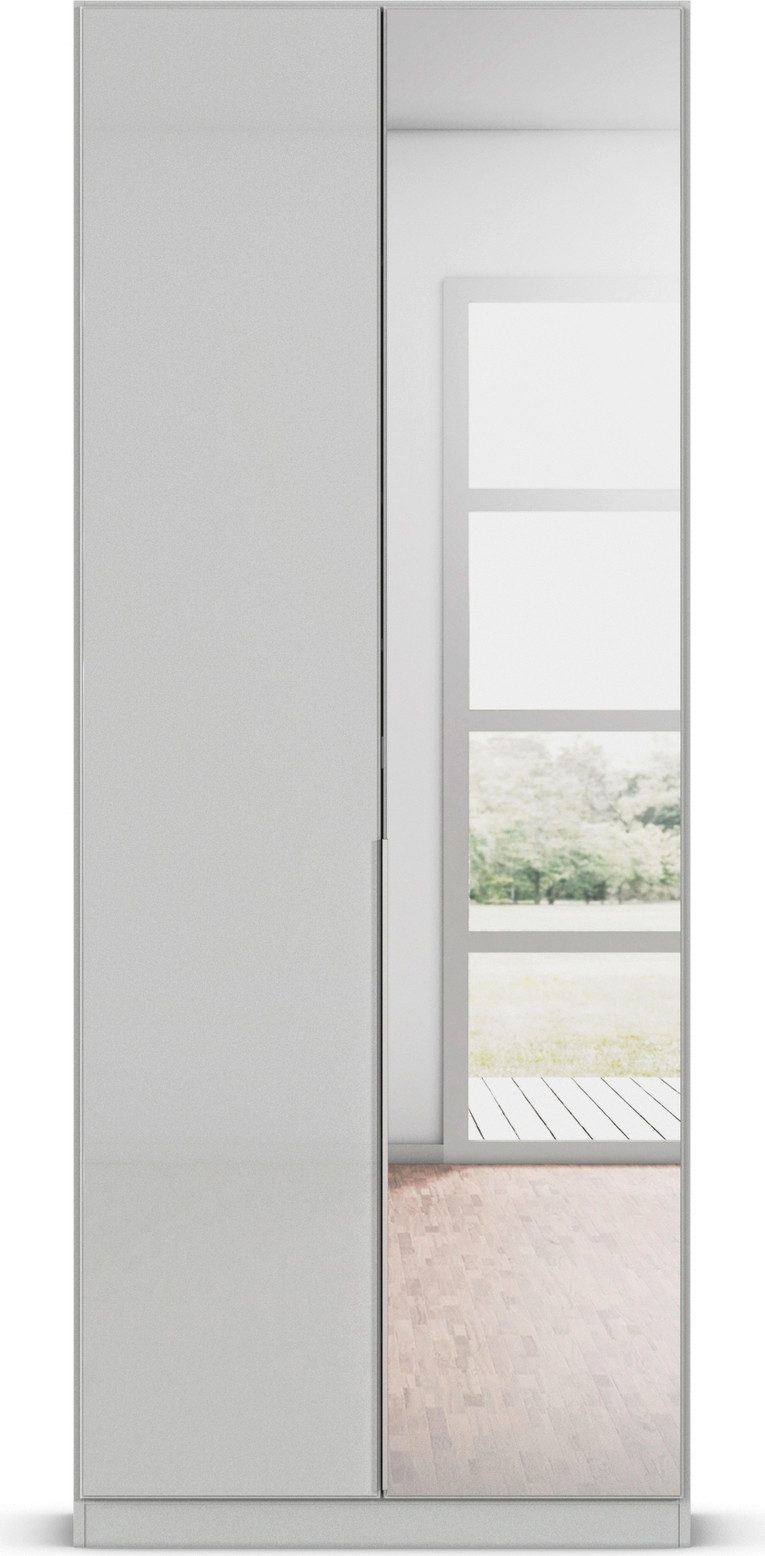 rauch Draaideurkast Kledingkasten kast garderobe AGORDO met glazen front doordachte binnenuitrusting, in 6 breedtes en 2 hoogtes made in germany