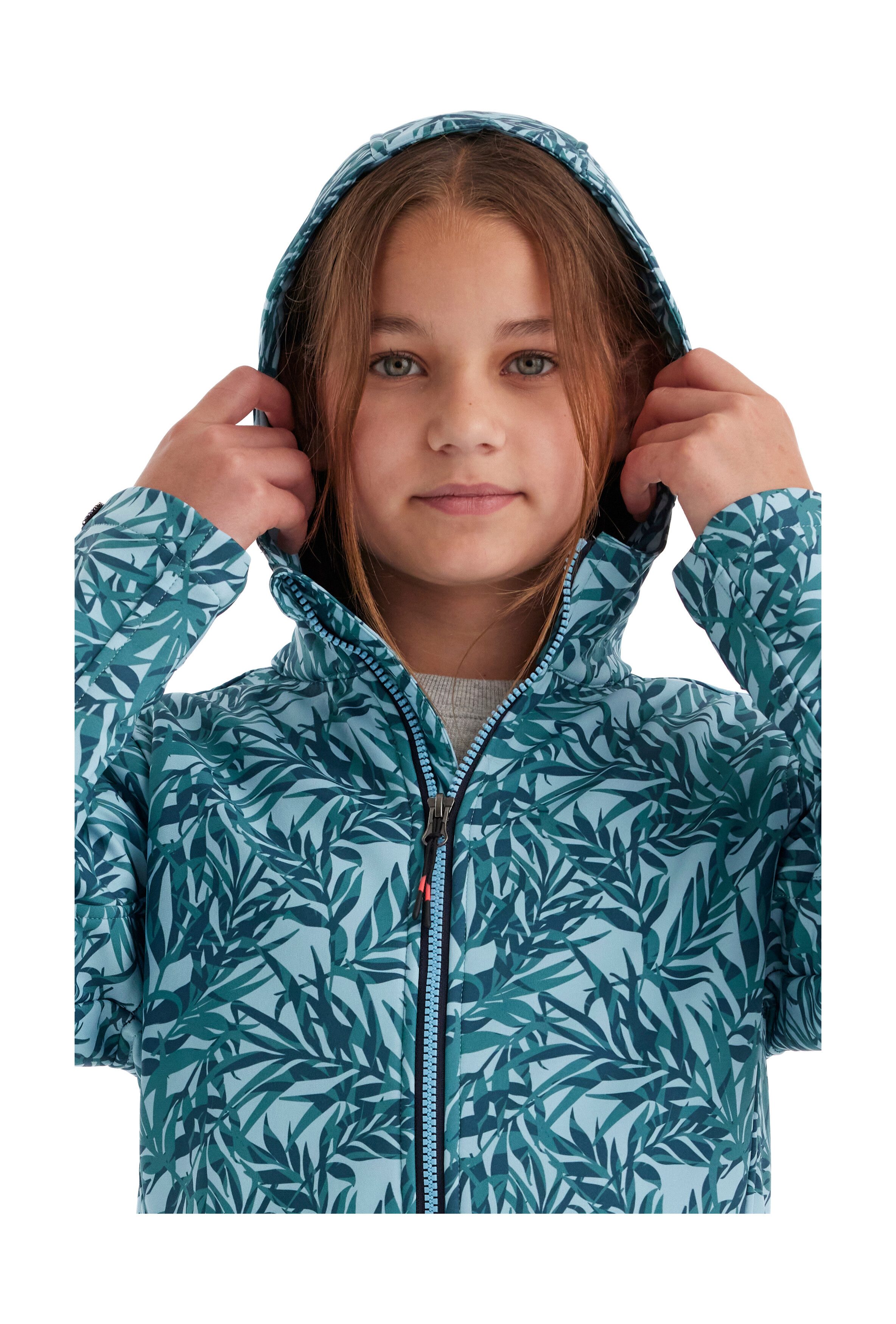 Killtec Softshell-jack Meisjes Softshell-jack Print