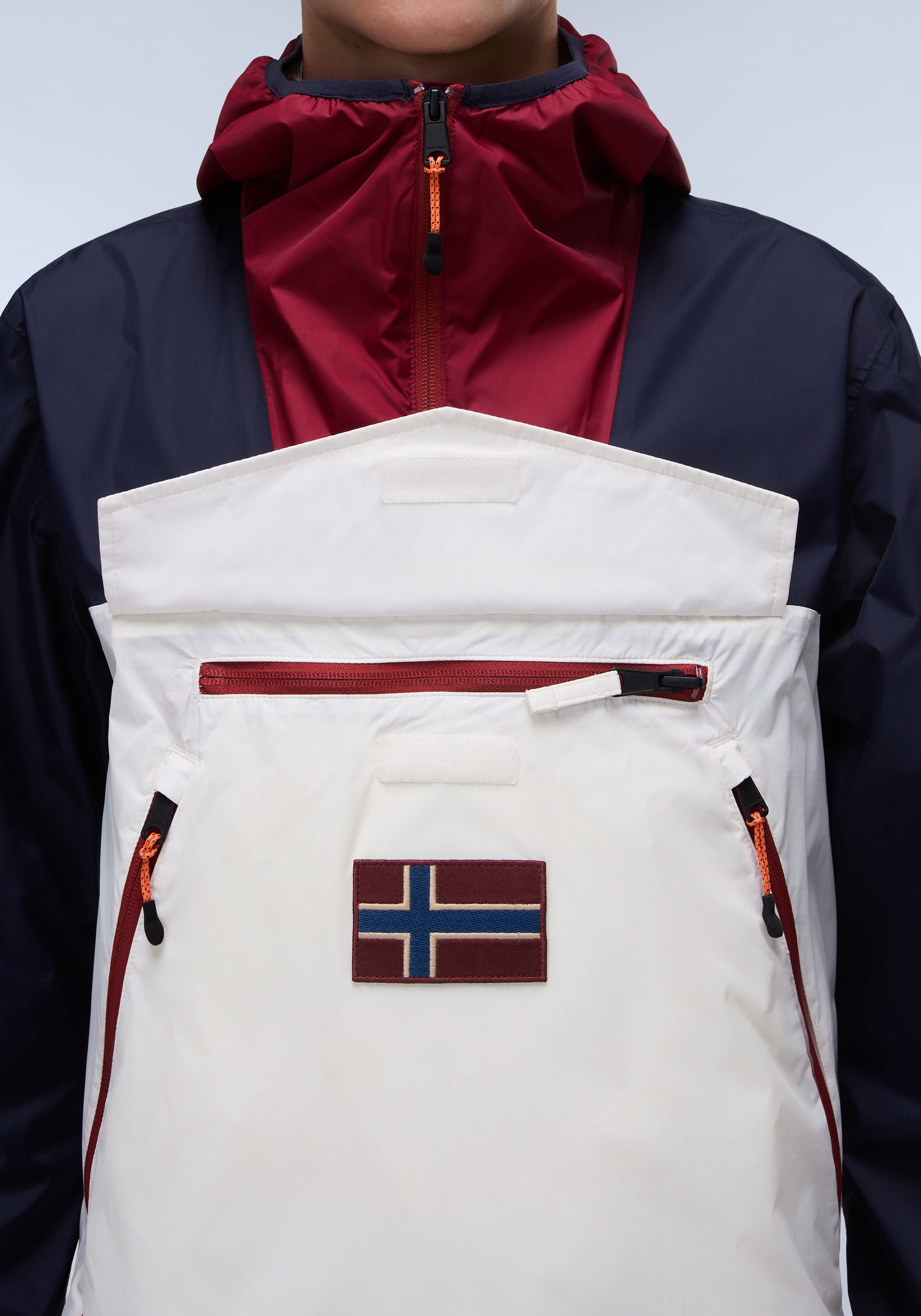 Napapijri Windbreaker RAINFOREST WB PKT V2 Met elastiek en sluitbare opening in de zoom