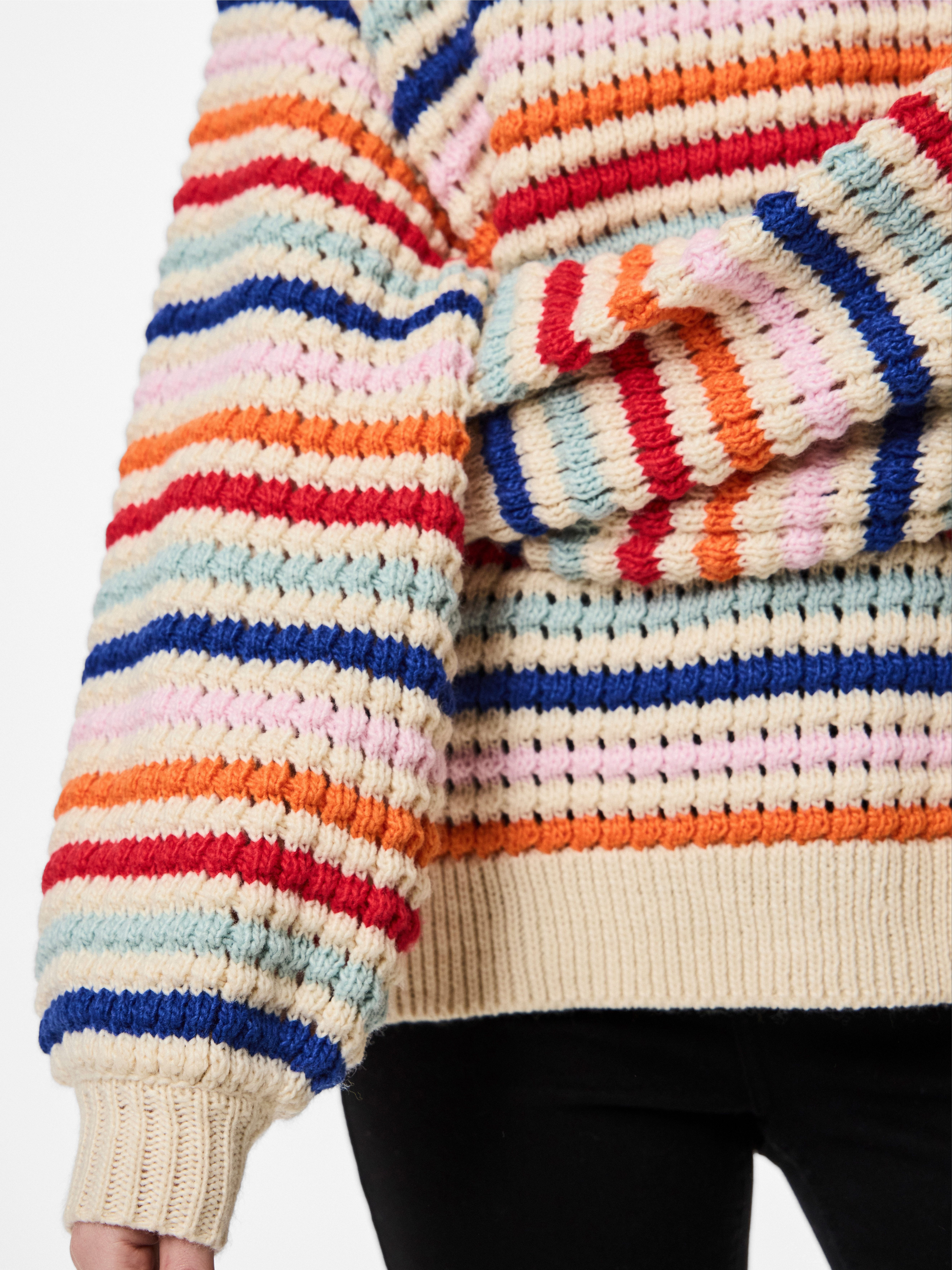pieces Trui met ronde hals PCDOSLA LS O-NECK KNIT MM
