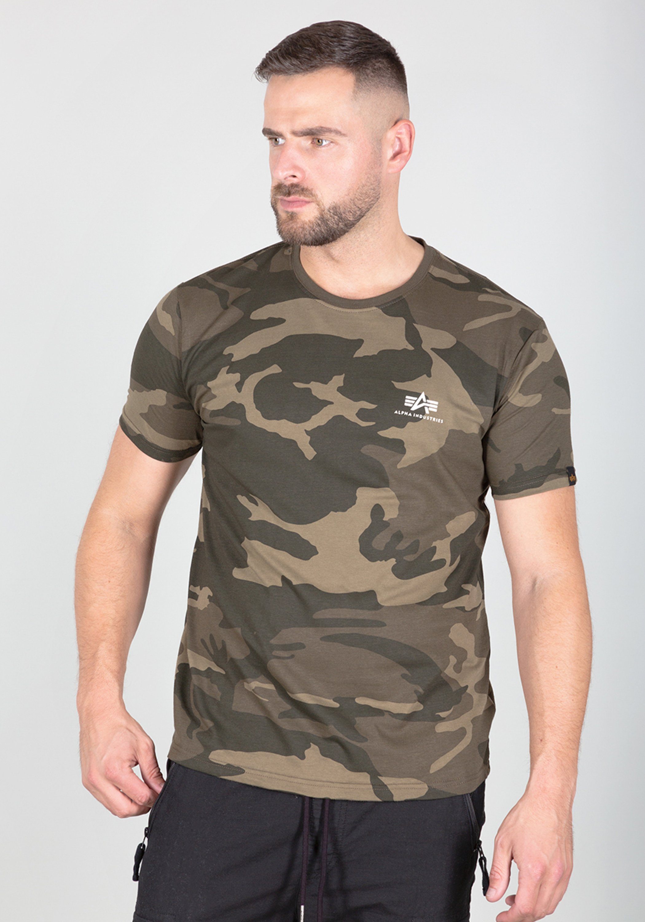 Alpha Industries T-shirt Basic T-Shirt SL Camo