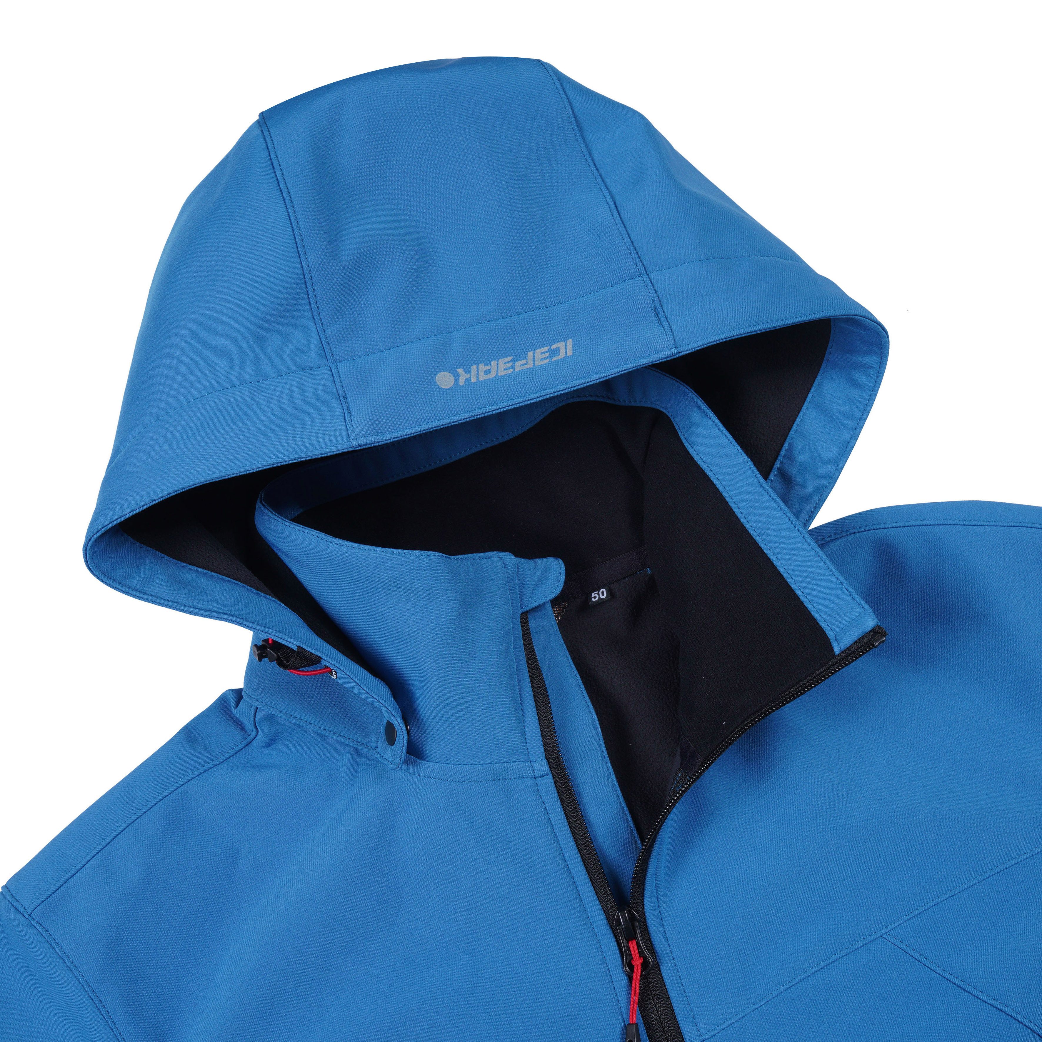 Icepeak Softshell-jack BRIMFIELD met stijlvolle logo-opschriften (1 stuk)