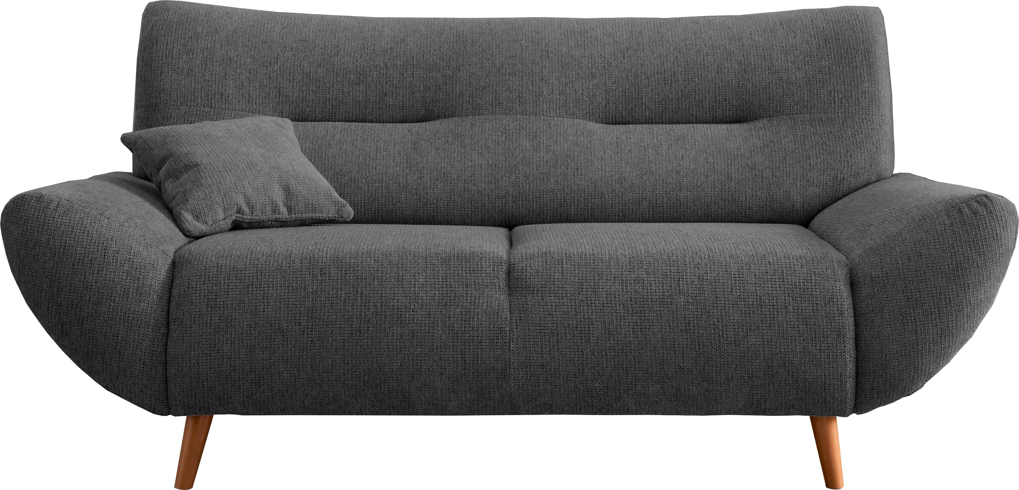 INOSIGN 2-zitsbank Drago elegant en tijdloos, comfortabel, houten voet