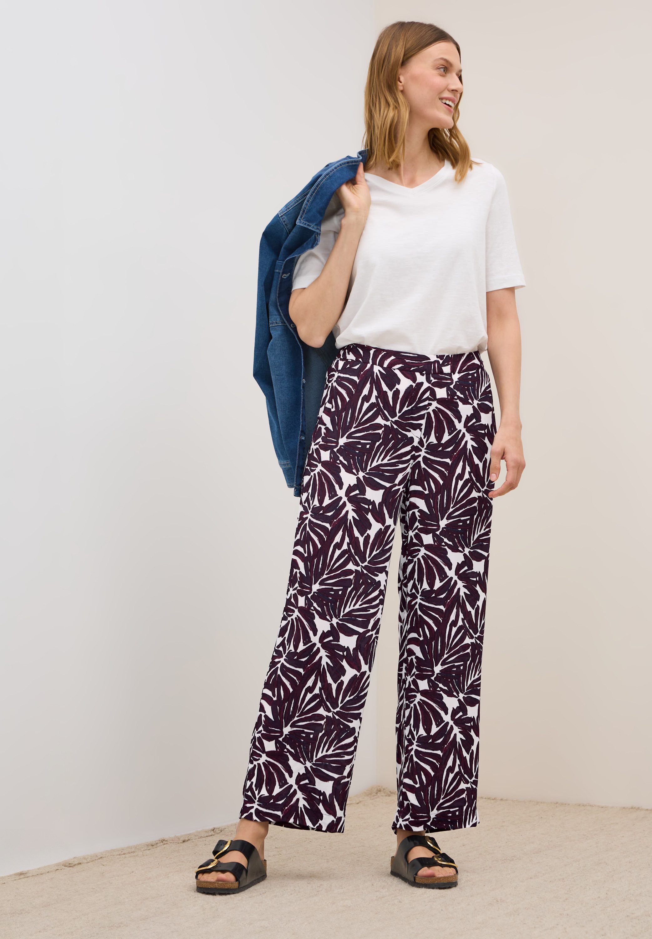 Cecil Stoffen broek Style Neele
