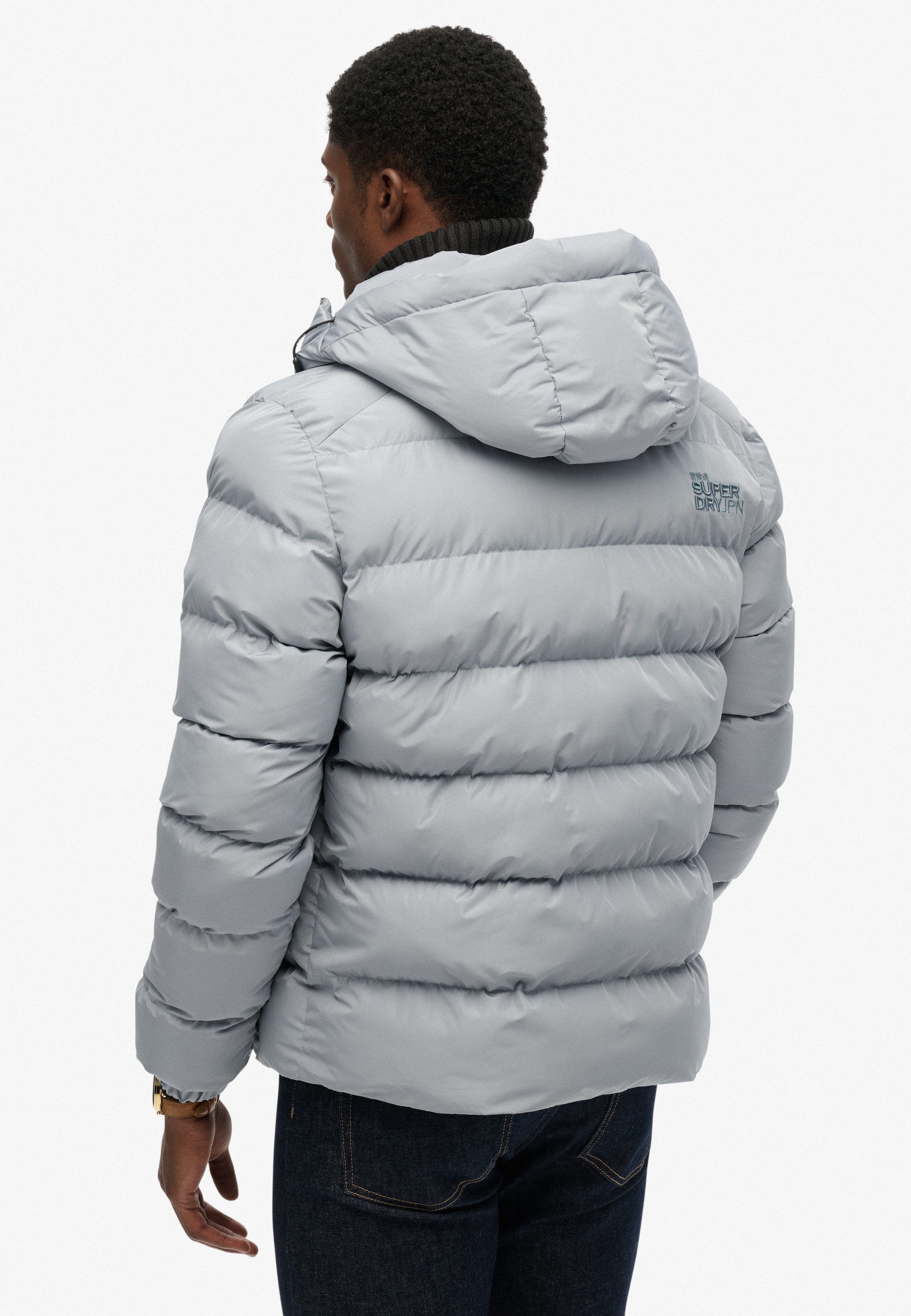Superdry Gewatteerde jas HOODED SPORTS PUFFER JACKET