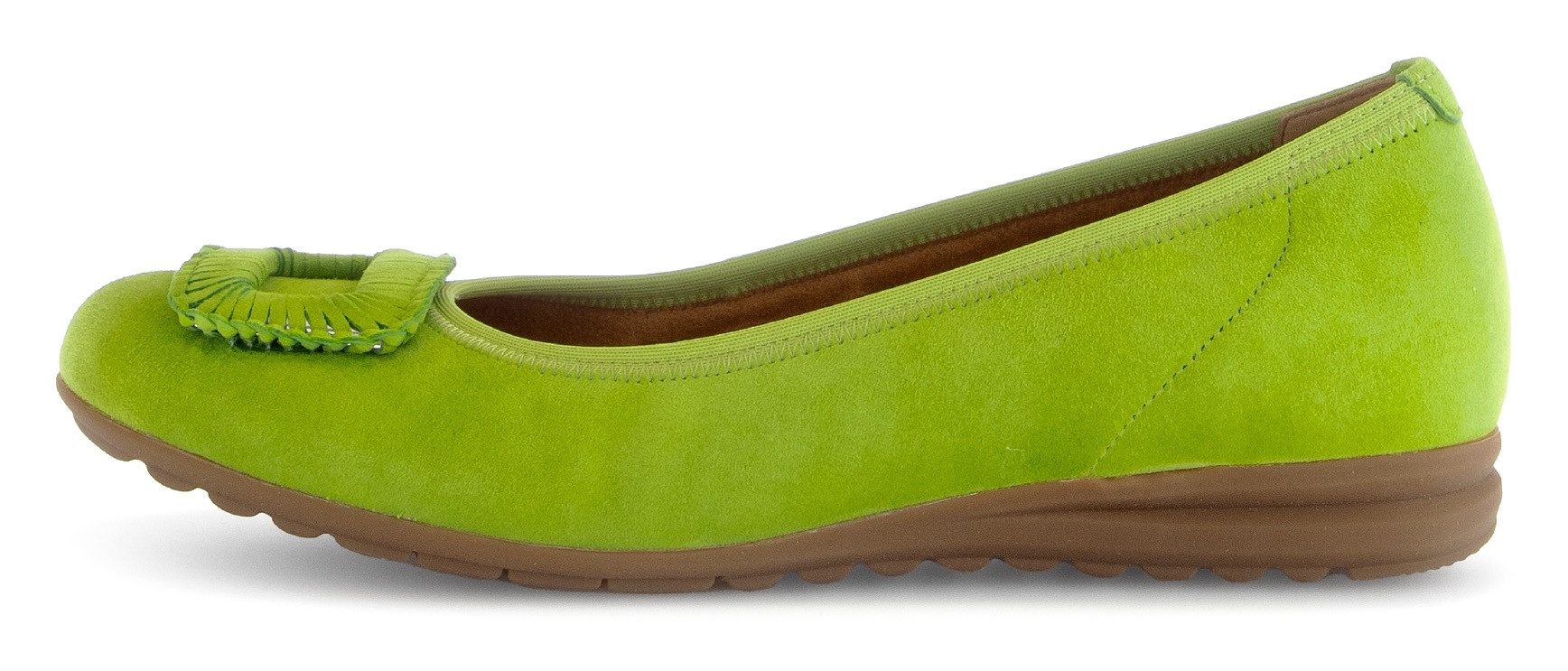 Gabor Ballerina's Florence , comfort schoen, zakelijke schoen, elastische afwerking, comfortbreedte g (= breed)