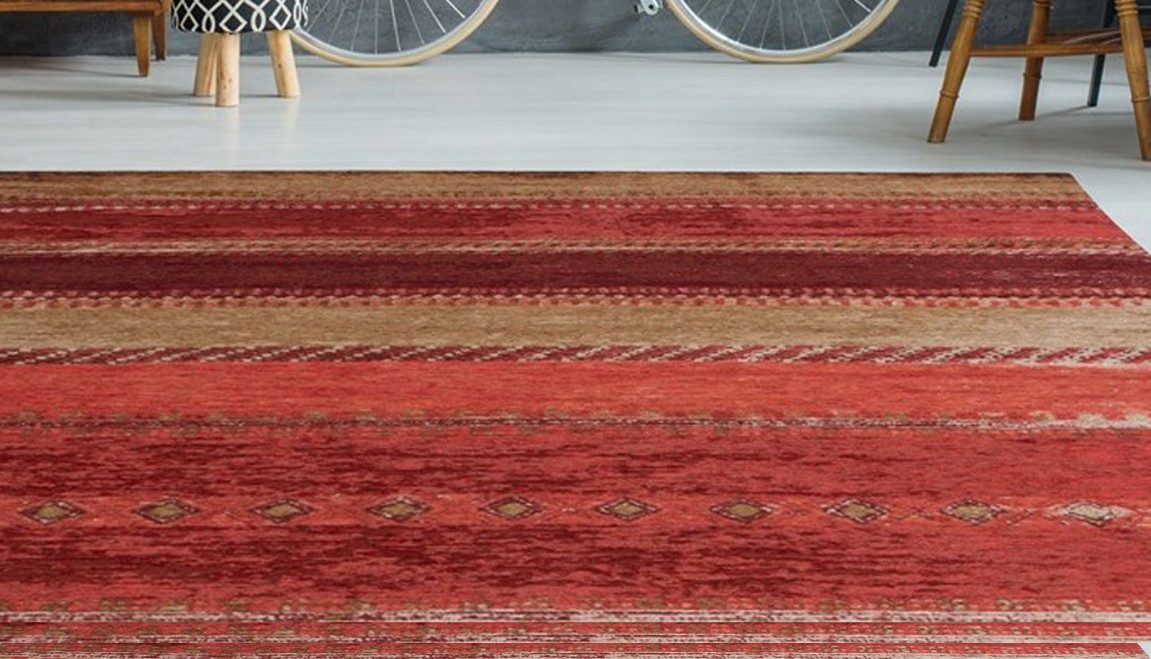 my home Vloerkleed Lewe Vintage, plat vloerkleed, gemakkelijk in onderhoud, zacht