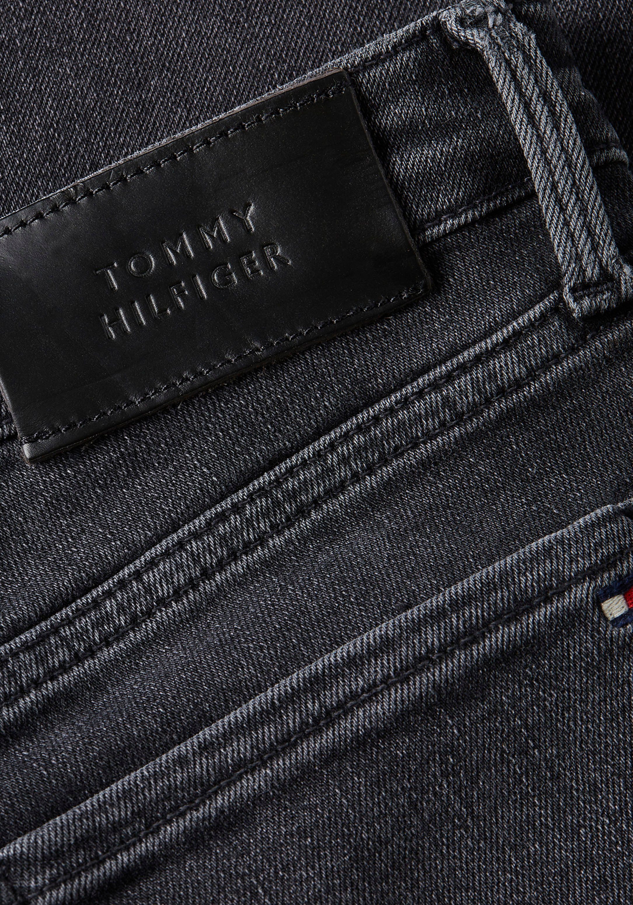 Tommy Hilfiger Skinny fit jeans TH FLEX COMO SKINNY RW GYA met tommy hilfiger logo-badge (TH FLEX COMO SKINNY RW)