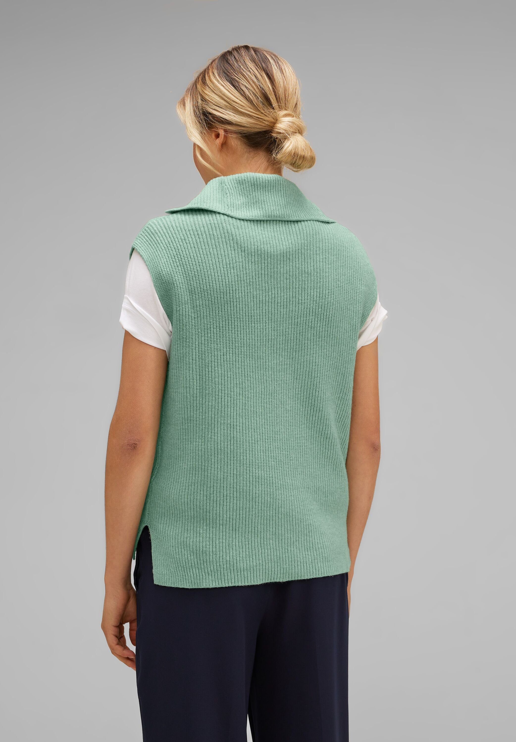 STREET ONE Slip-over Troyer pullunder met rits