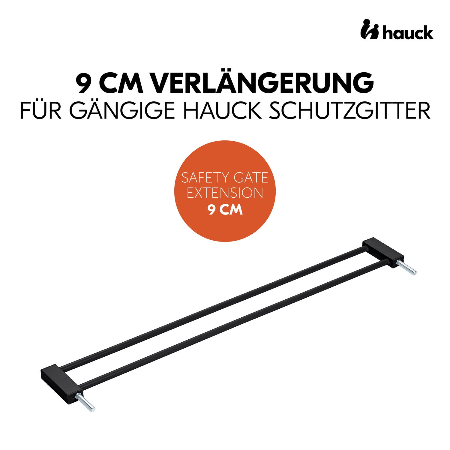 Hauck Verlengstuk voor deurbeschermers Extension, 9 cm, Black