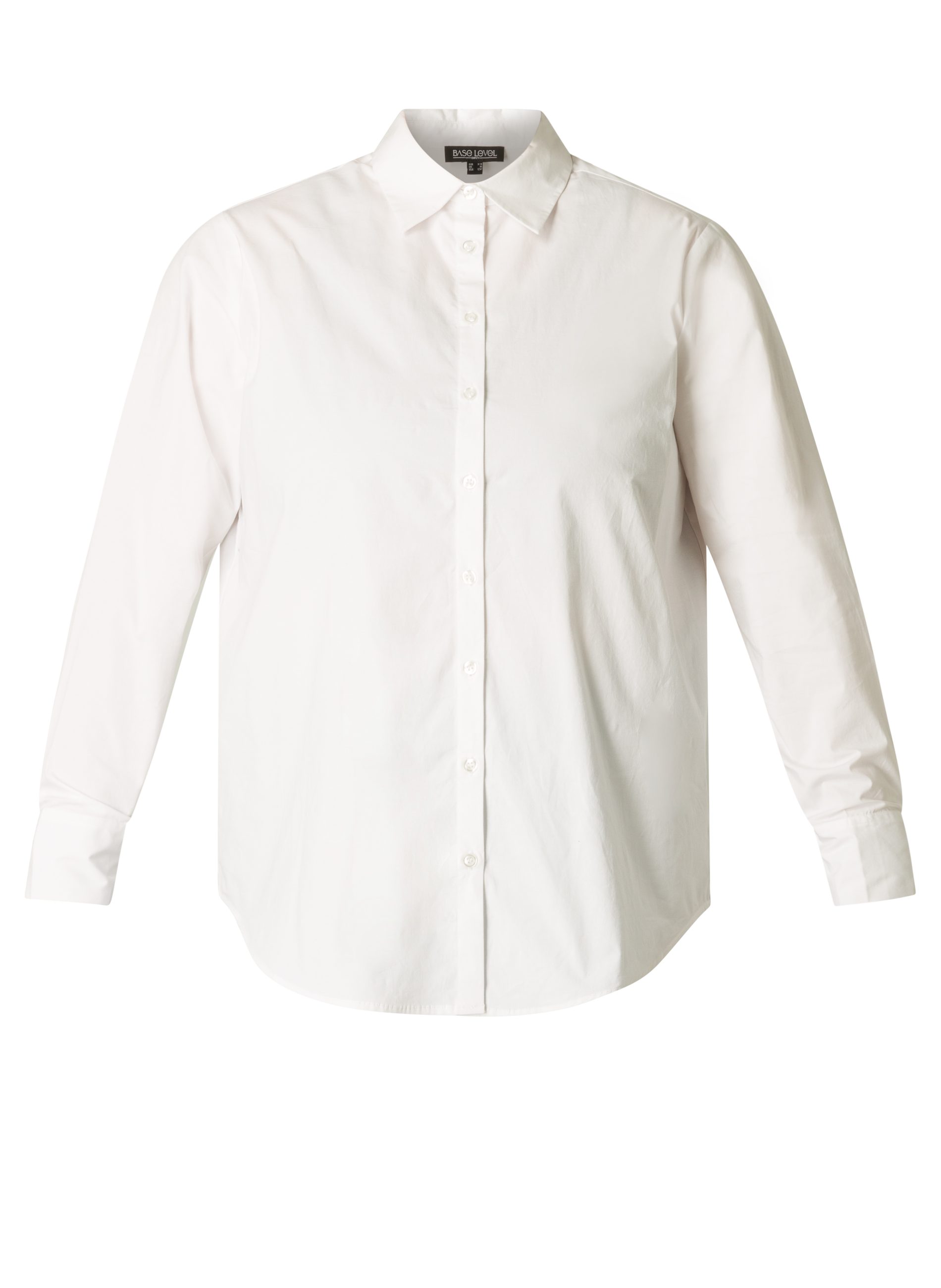 Base Level Curvy Overhemdblouse in grote maten