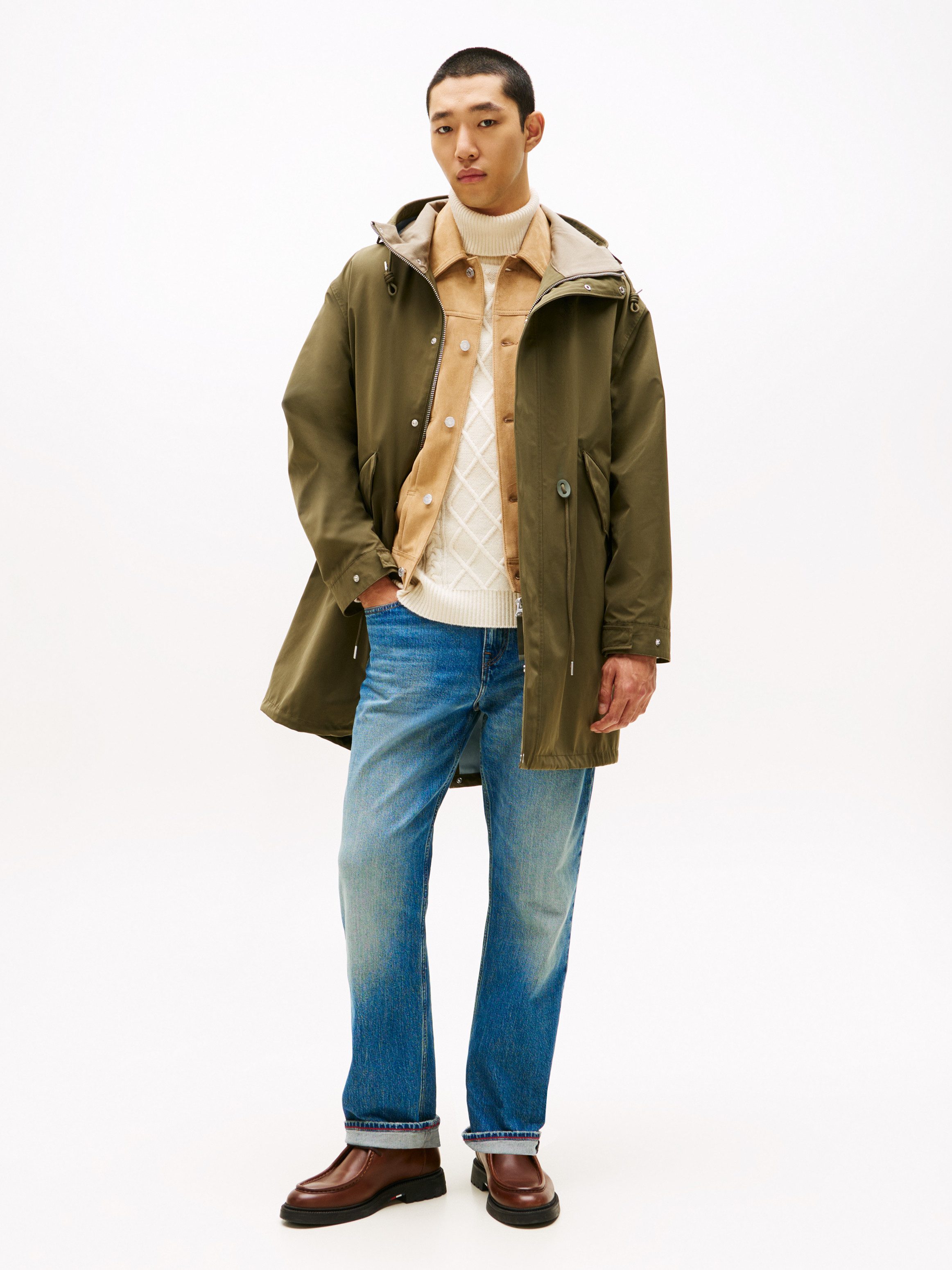 Tommy Hilfiger Korte jas WET WEATHER PARKA