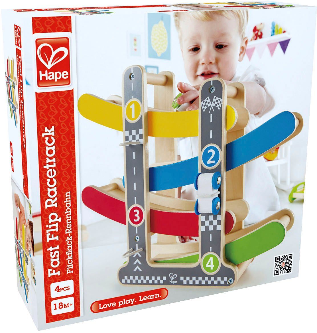 Hape Knikkerbaan Flickflack-racebaan