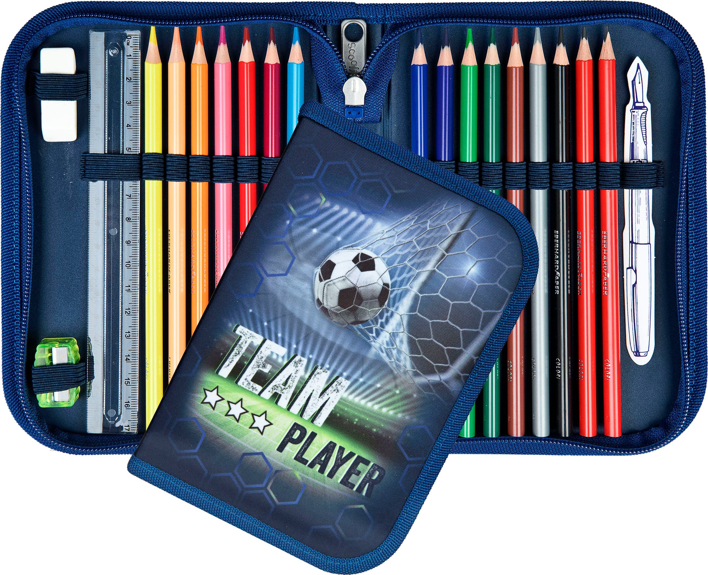 Scooli Schooltas EasyFit, Team Player (5-delig)