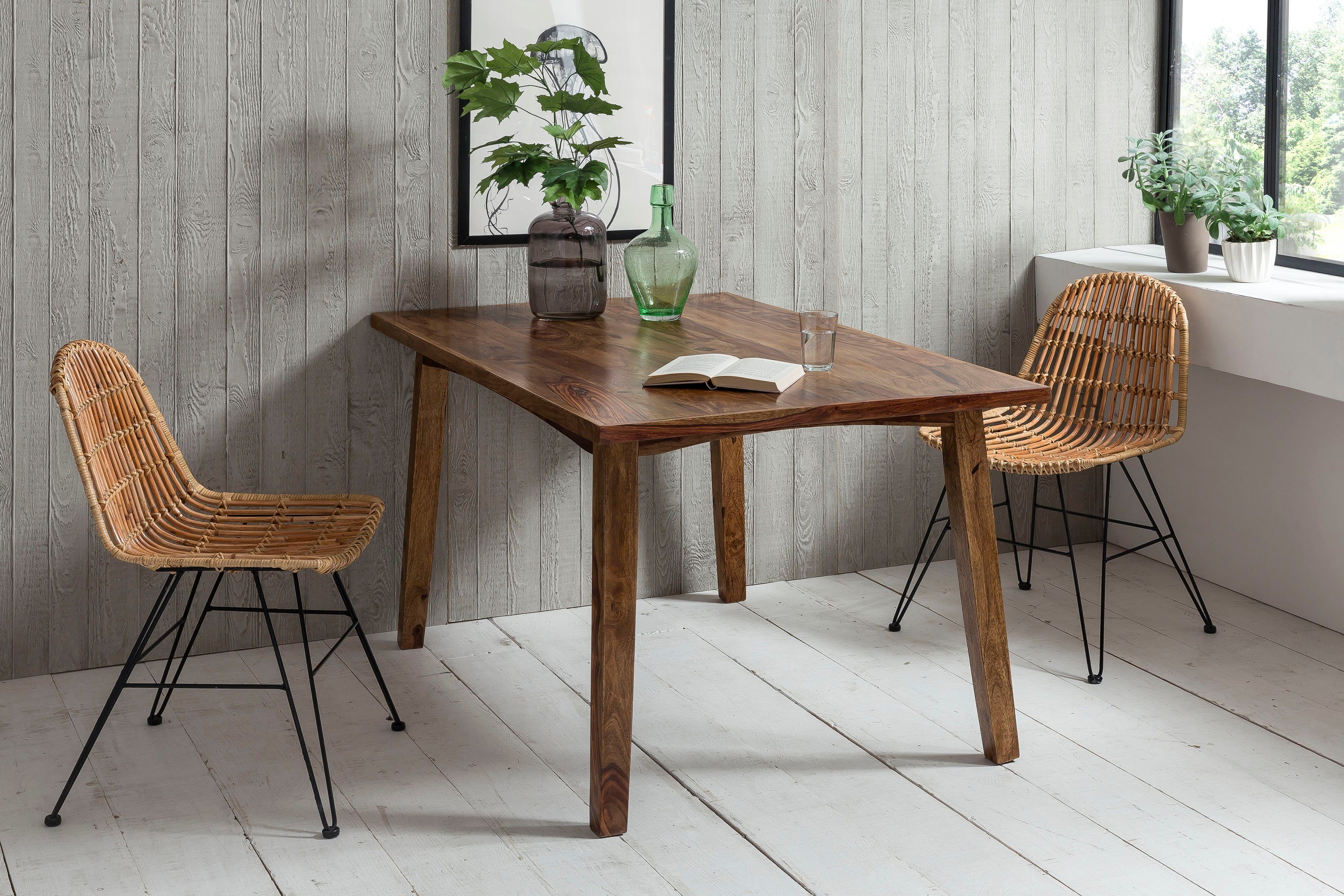 SIT Rotanstoel Visgraat-look achter