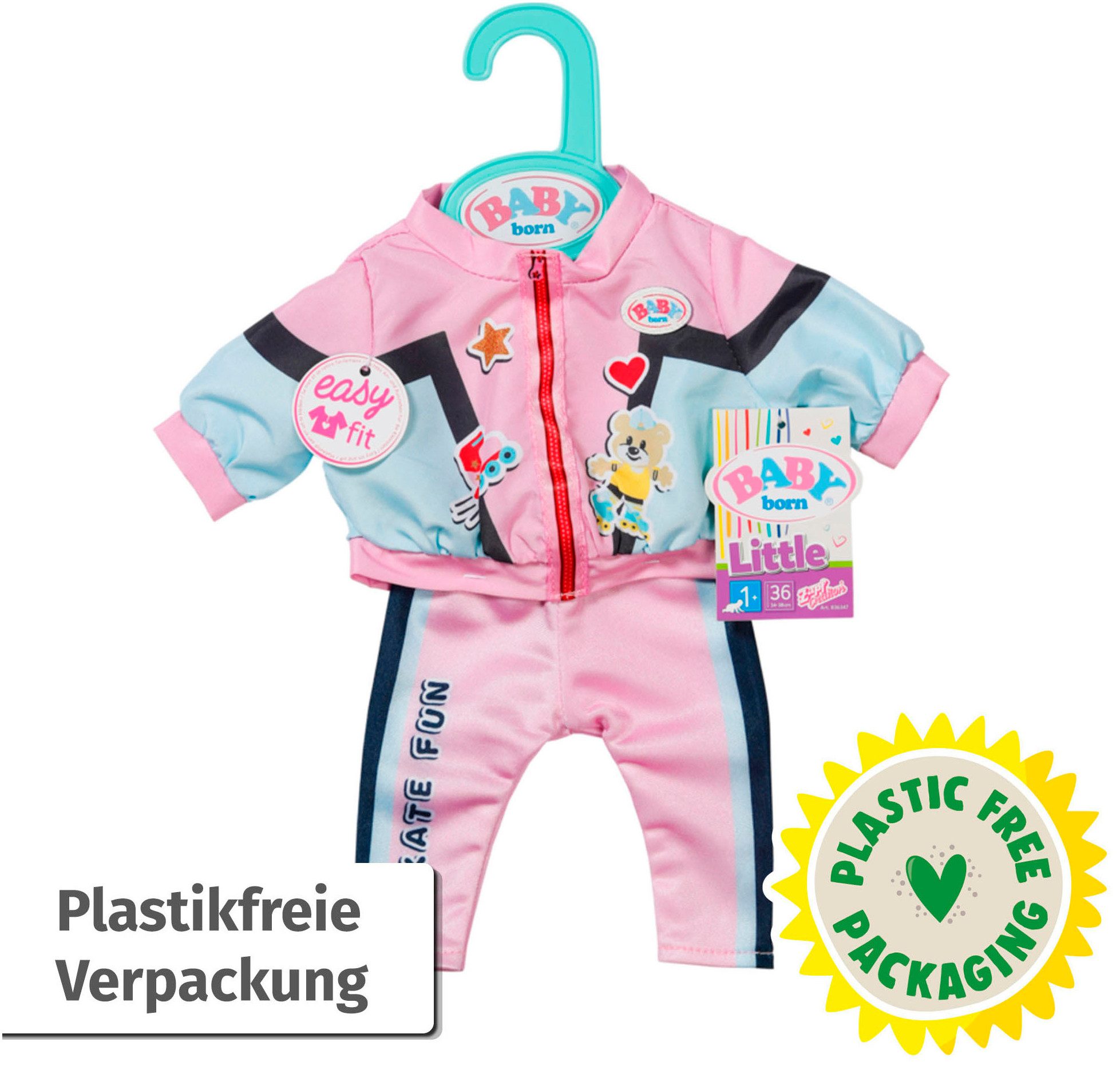 Baby Born Poppenkleding Little joggingpak 36 cm