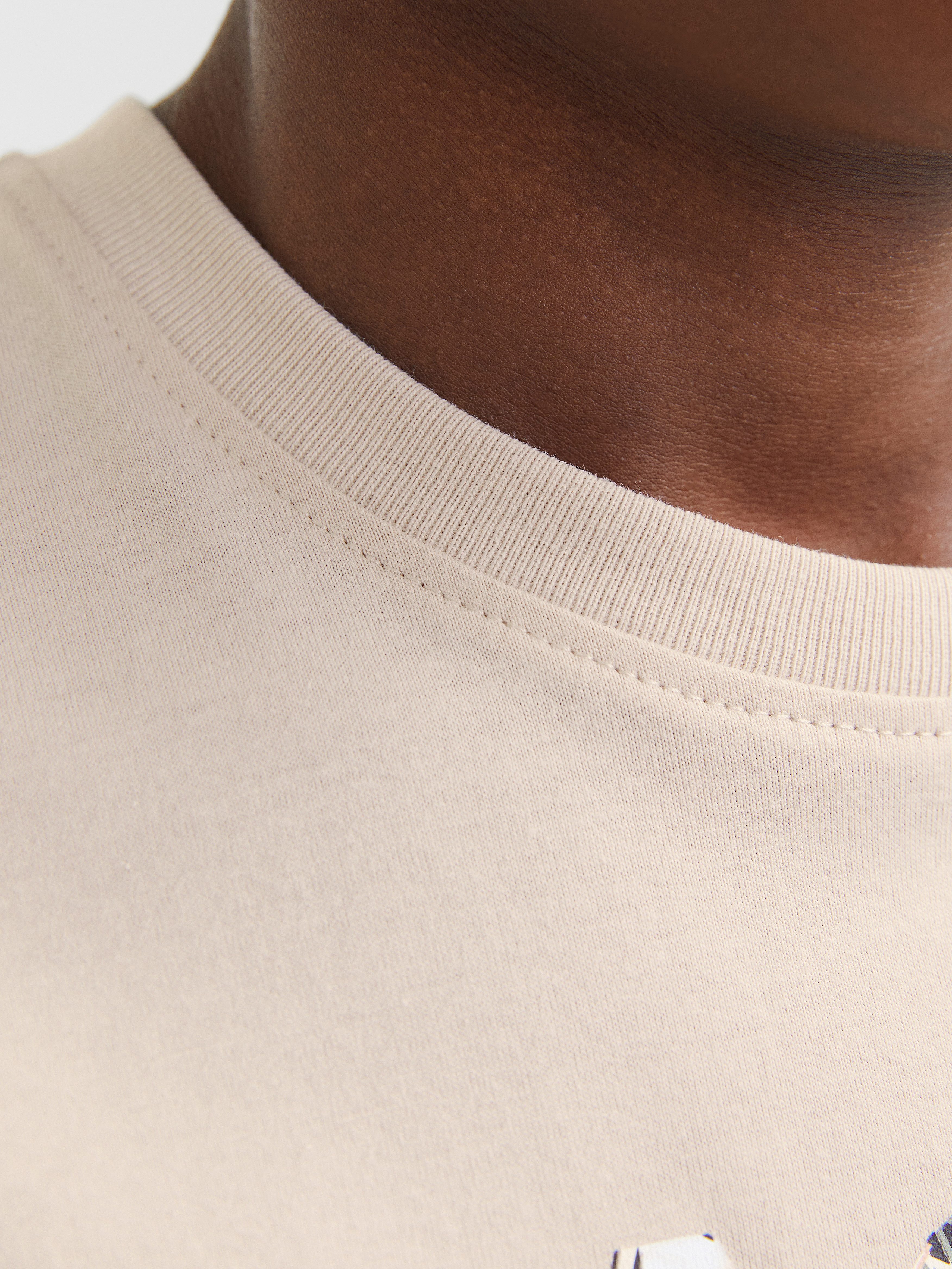 Jack & Jones Junior Shirt met ronde hals JJEBRYAN CORP LOGO TEE SS O-NECK JNR
