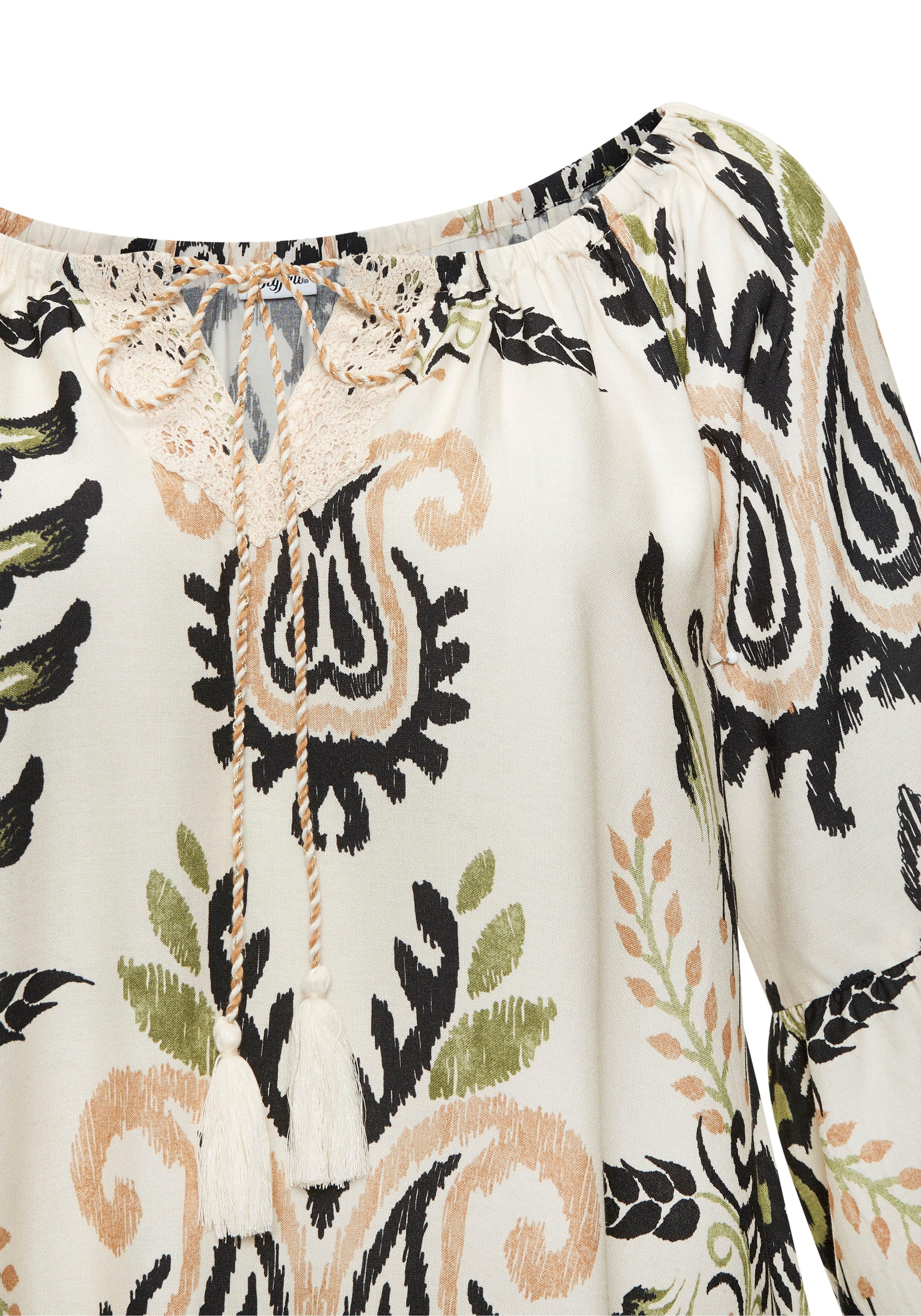 Buffalo Blouse met carmenhals