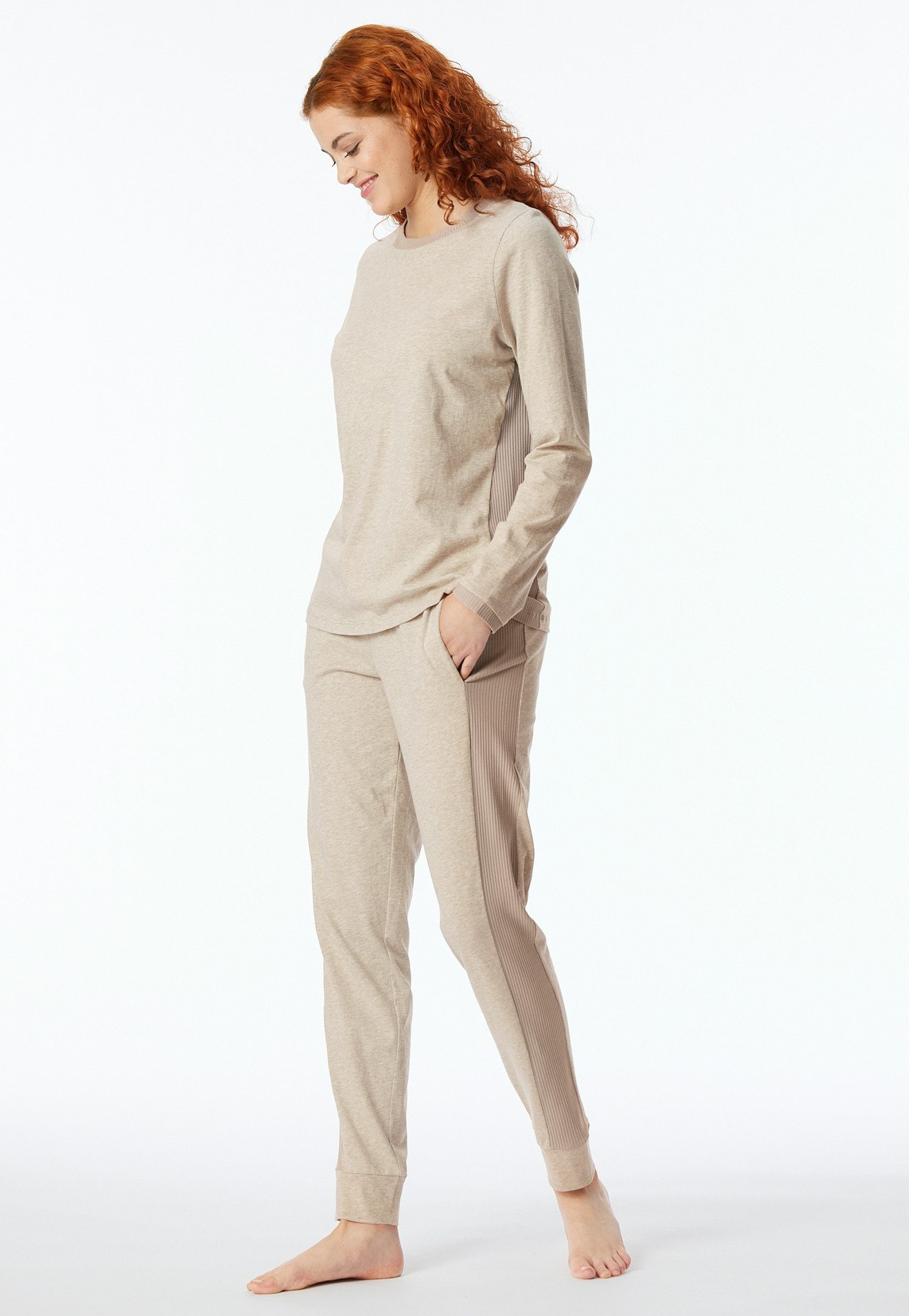 Schiesser Pyjama Casual Nightwear met casual loose-fit snit (2-delig)