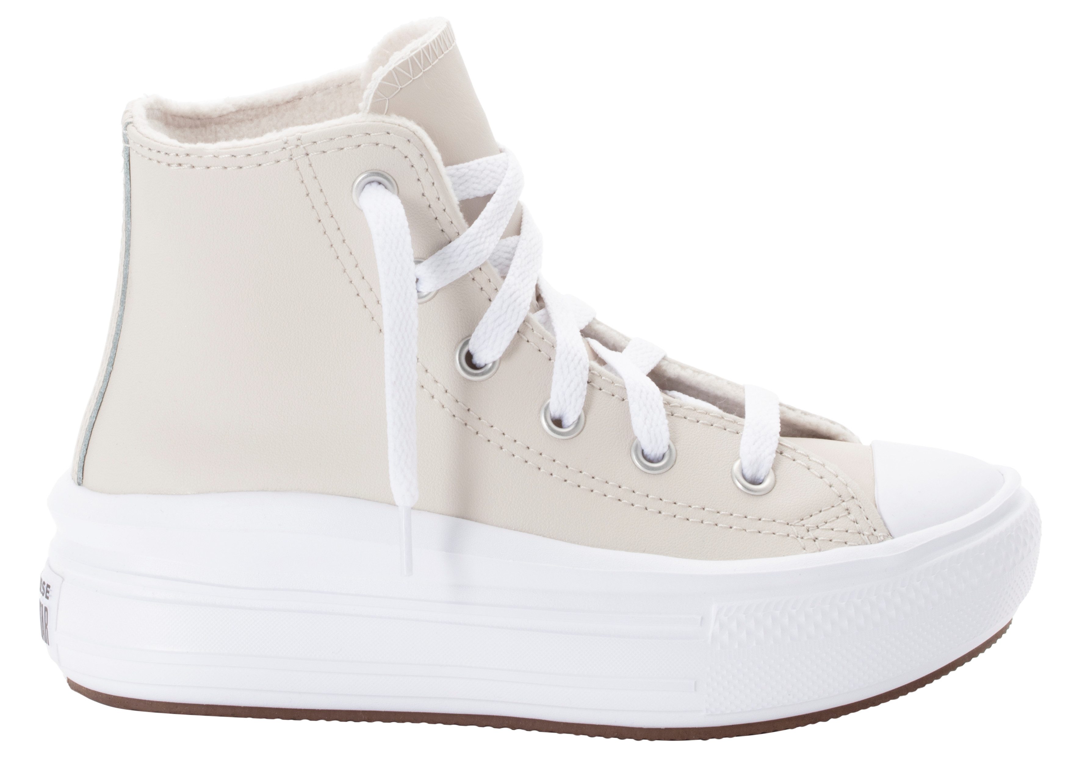 Converse Sneakers CHUCK TAYLOR ALL STAR MOVE PLATFORM COATED LEATHER