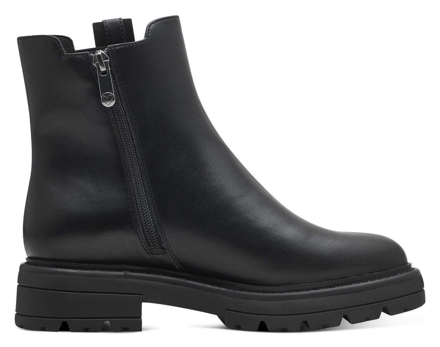 Marco Tozzi Chelsea-boots blokhak, laarzen, enkellaars met feel me-uitrusting