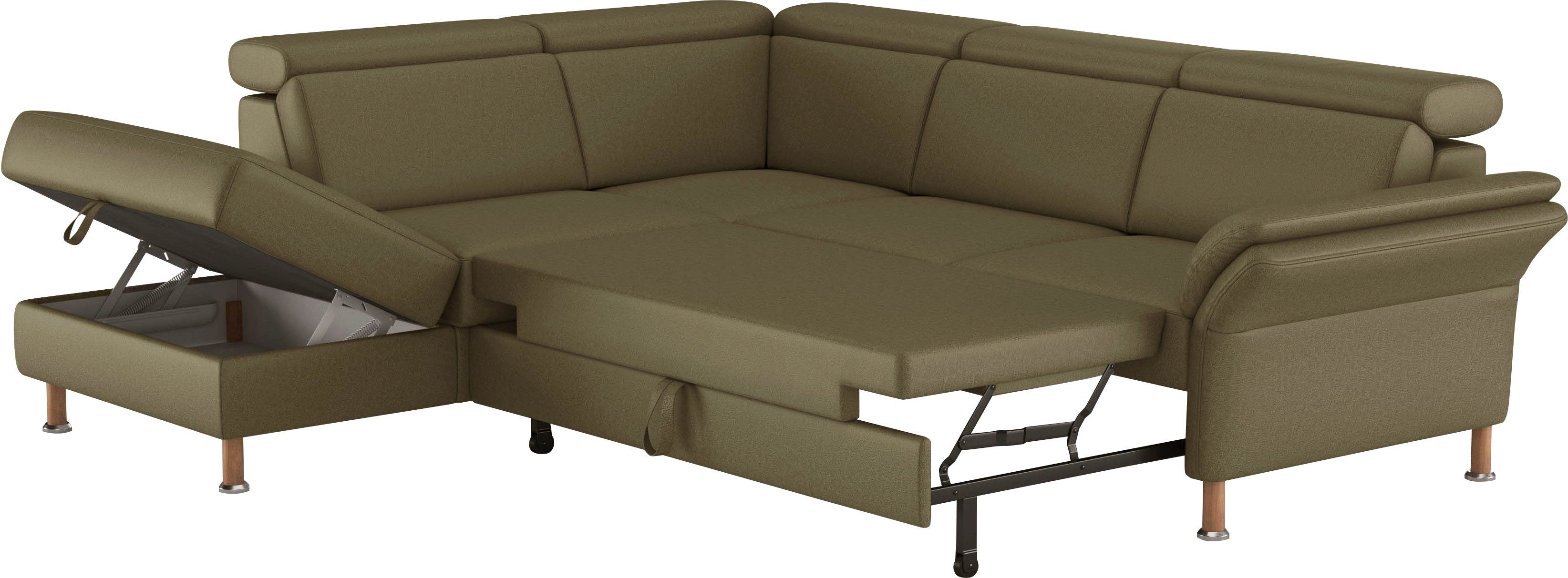 Home affaire Hoekbank Calypso L-vorm met relaxfunctie motorisch in bank 2,5-zits