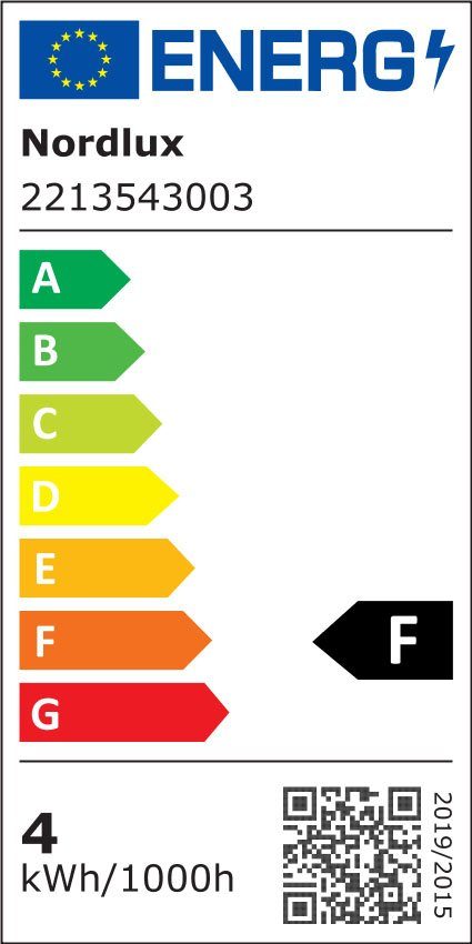 Nordlux Led-hanglamp CLYDE Scandinavisch minimalistisch ontwerp, dimbaar, met geheugenfunctie (1 stuk)