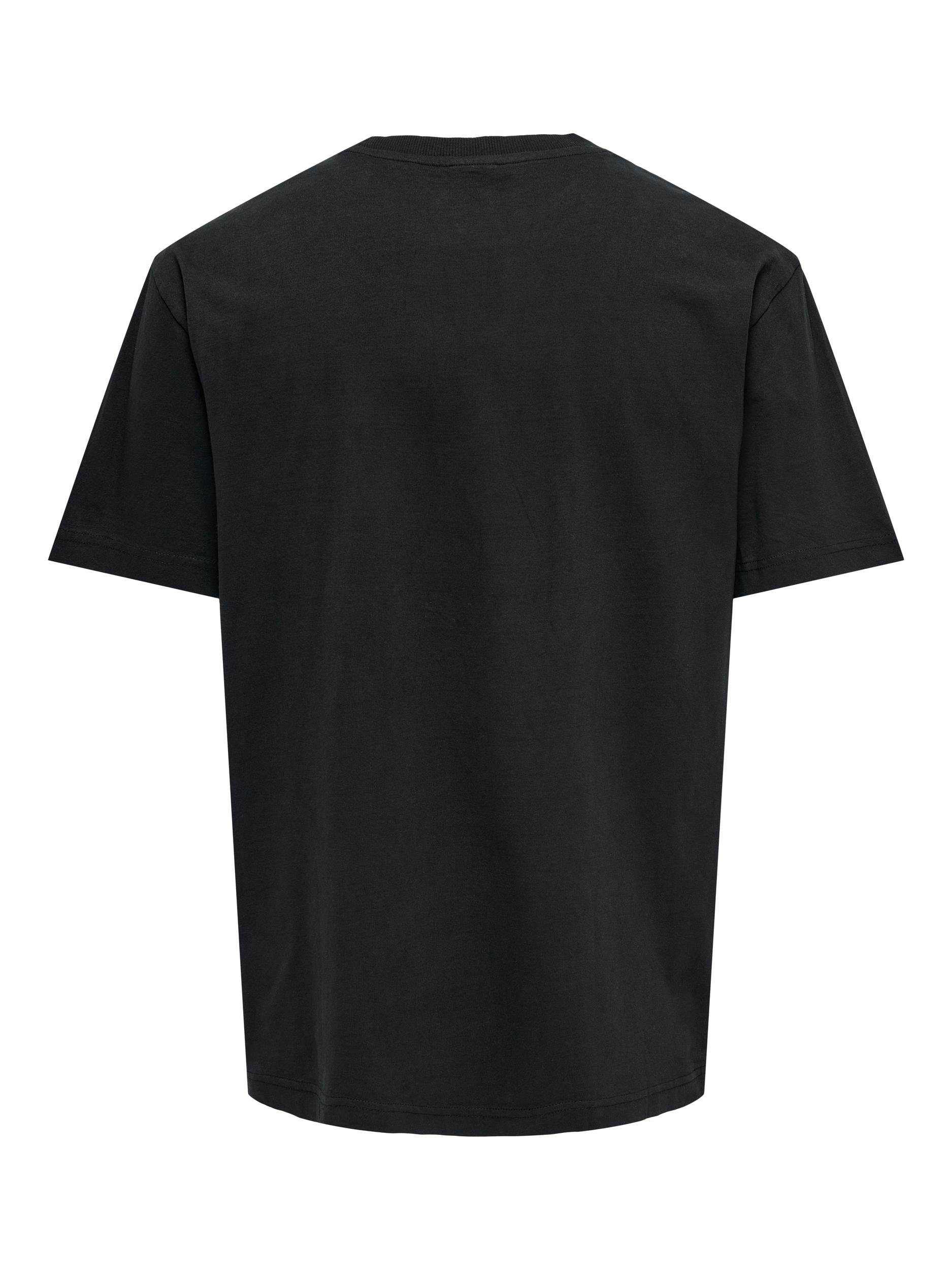 ONLY & SONS Shirt met print ONSCLASSIQUES OVZ SS TEE