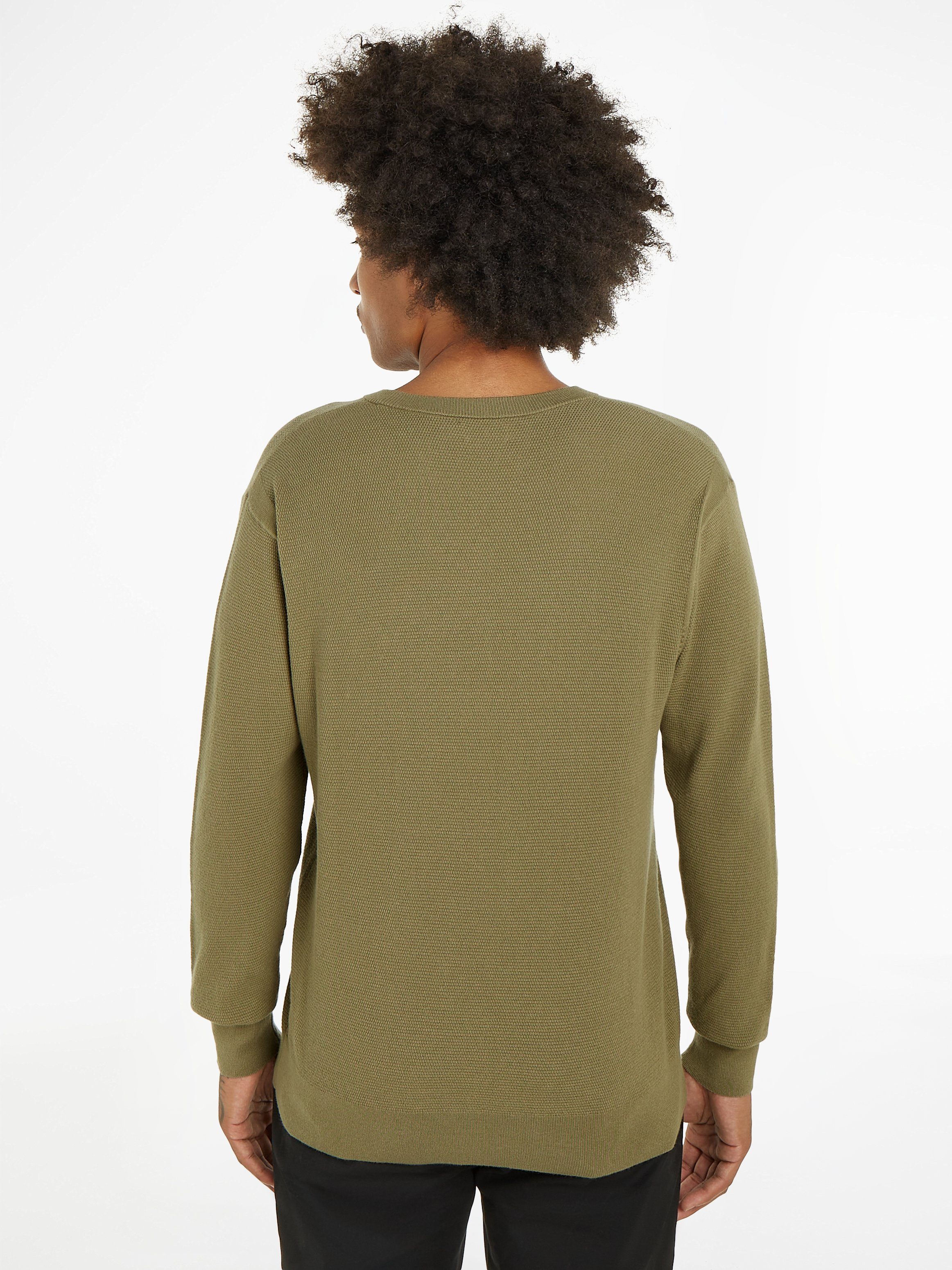 Calvin Klein Trui met ronde hals TEXTURED CN SWEATER