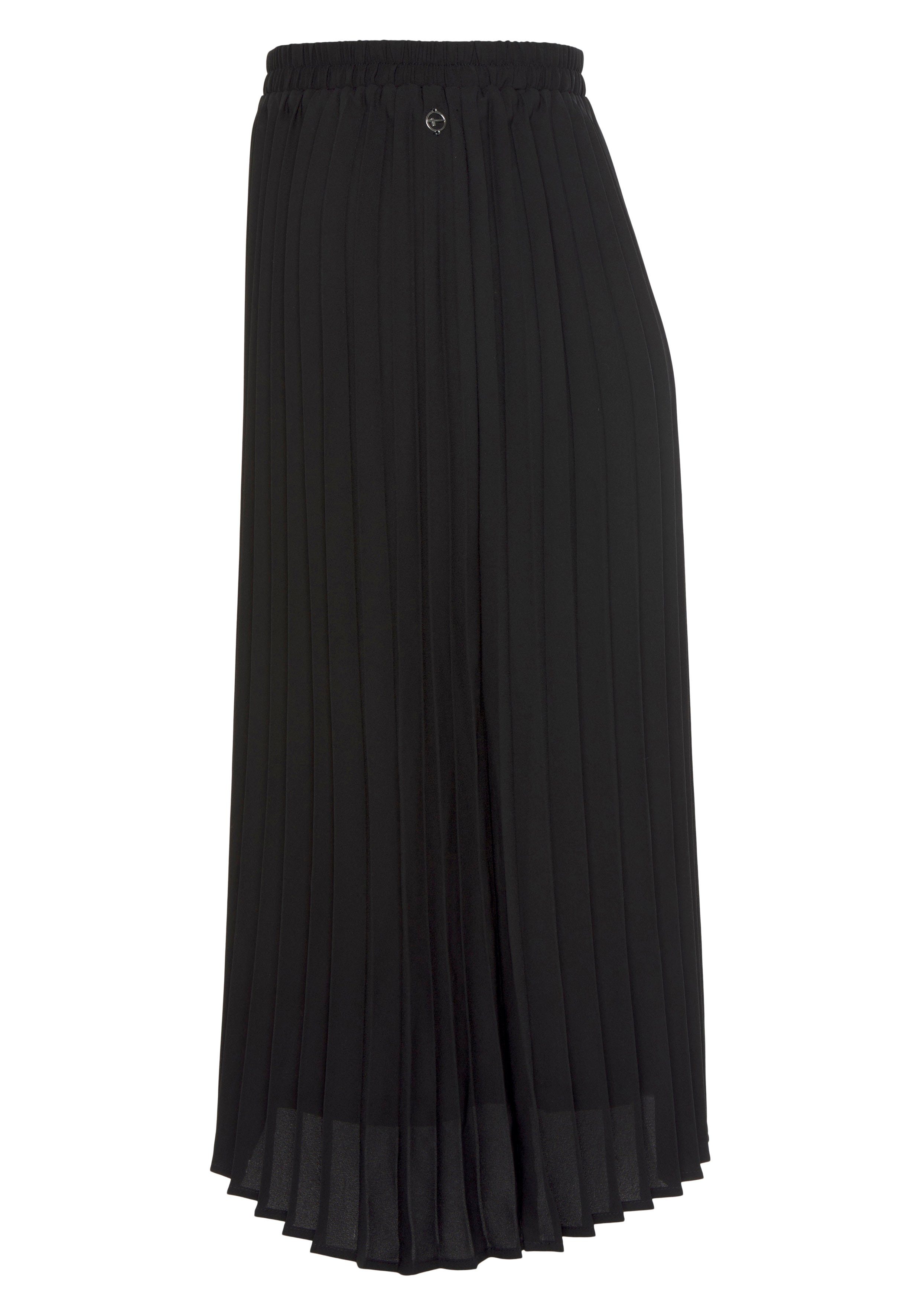 Tamaris Plissérok met elastische taille