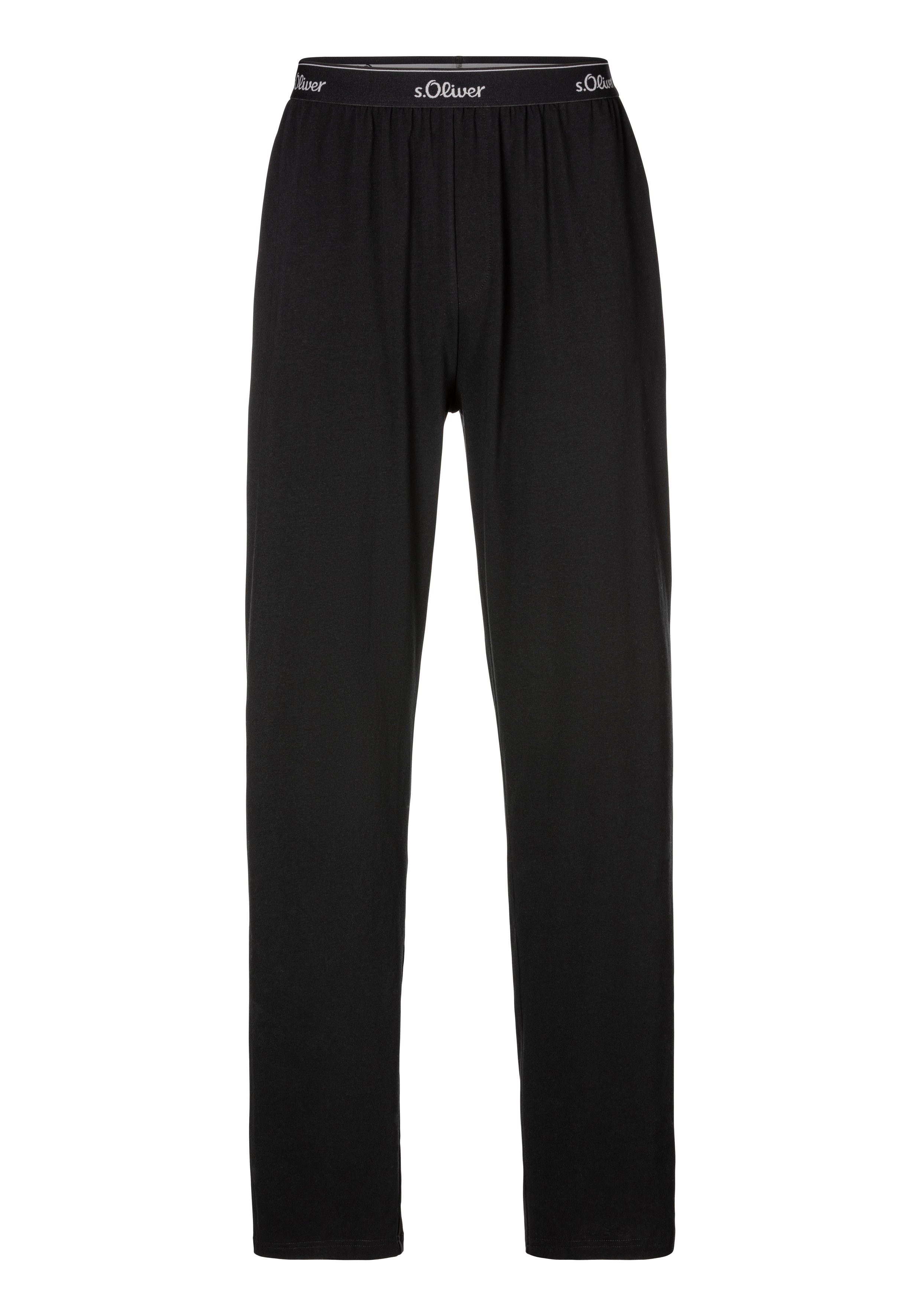 s.Oliver RED LABEL Beachwear Pyjama Pyjama met knopenrij (2-delig, 1 stuk)