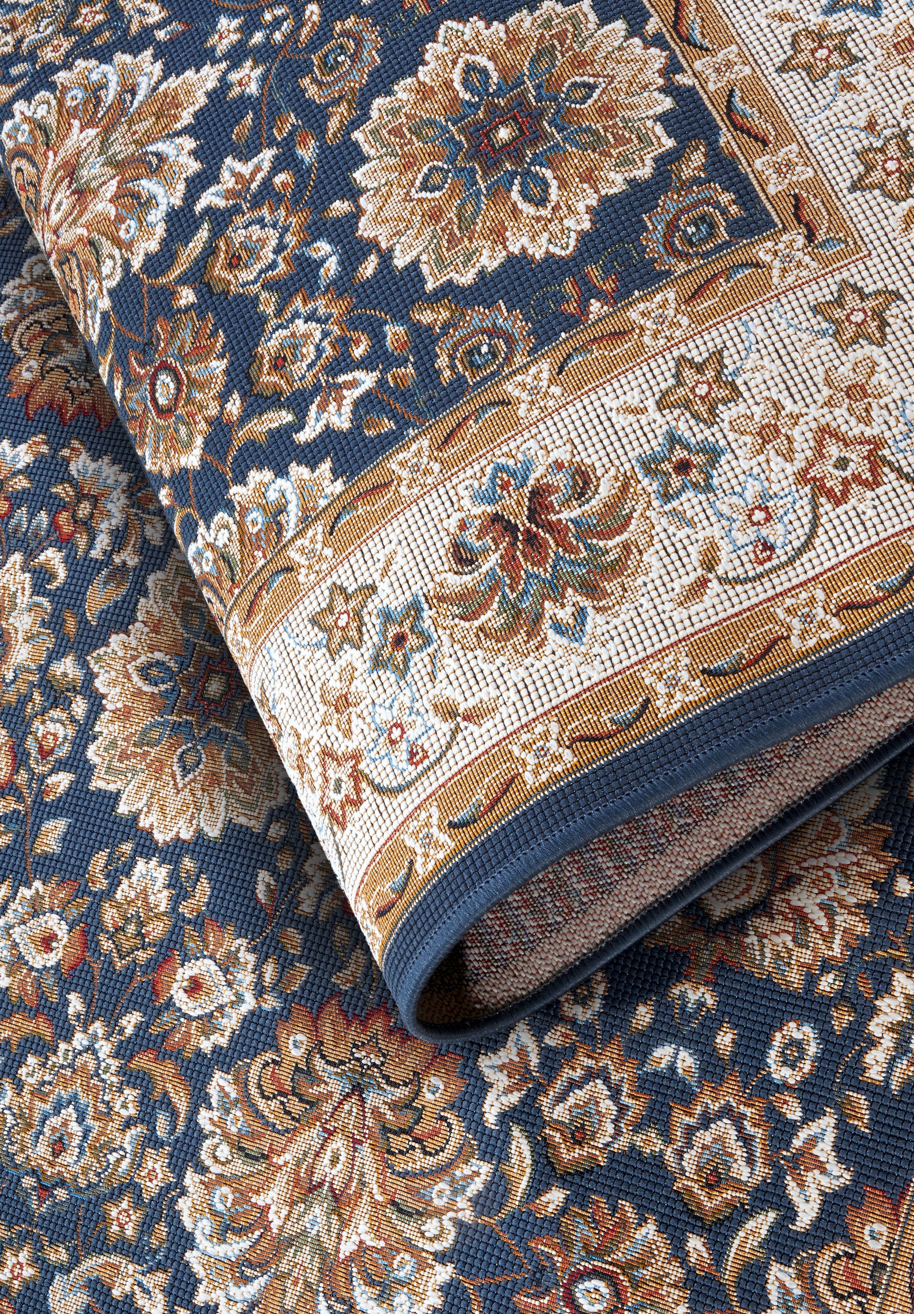 Villeroy & Boch Vloerkleed Nicolas Binnen en buiten, plat weefsel, weerbestendig, balkon, klassiek, terras