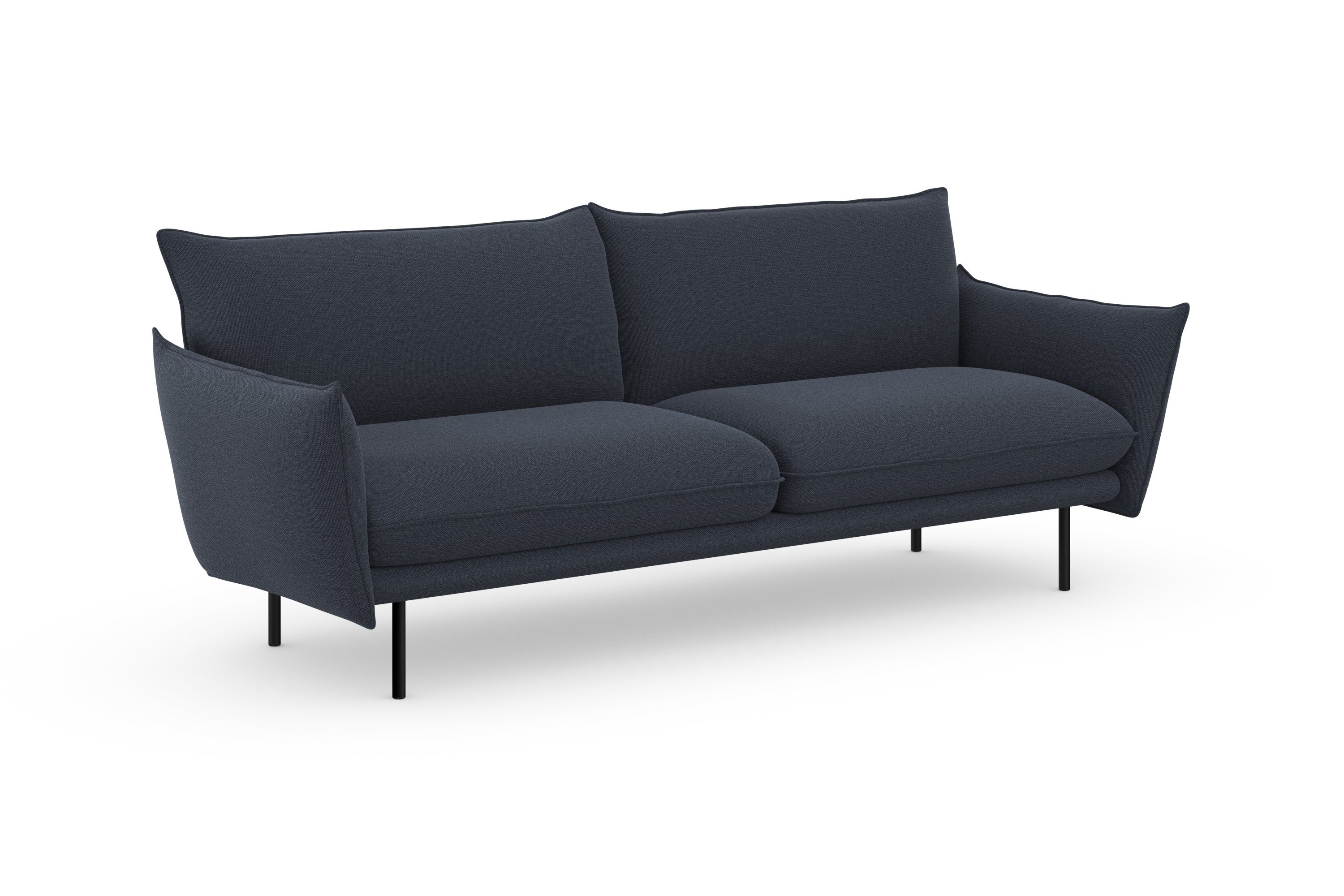 andas 3-zitsbank Stine Bijzonder design door kussen-look en opstaande naad, by Morten Georgsen
