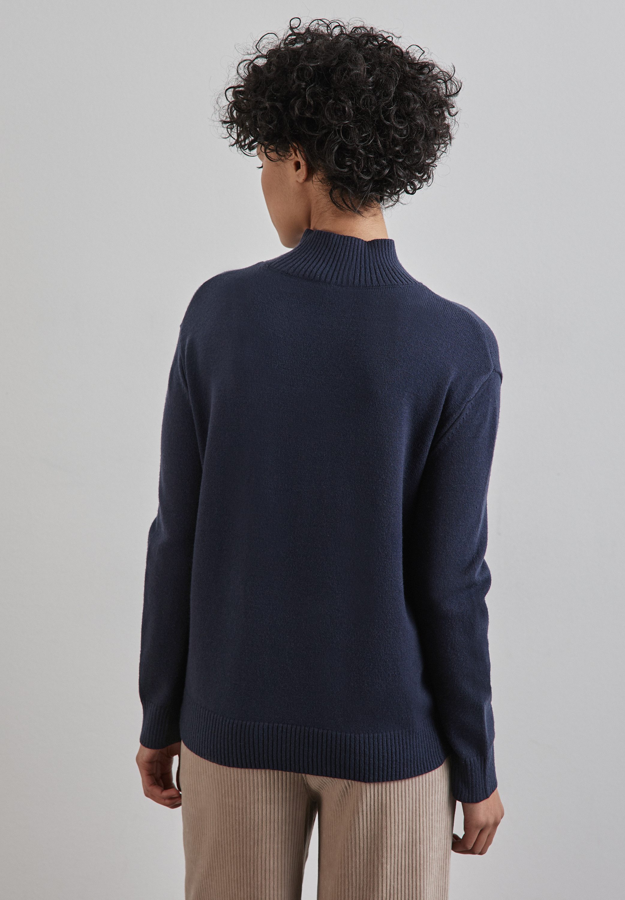 STREET ONE Gebreide trui met turtleneck