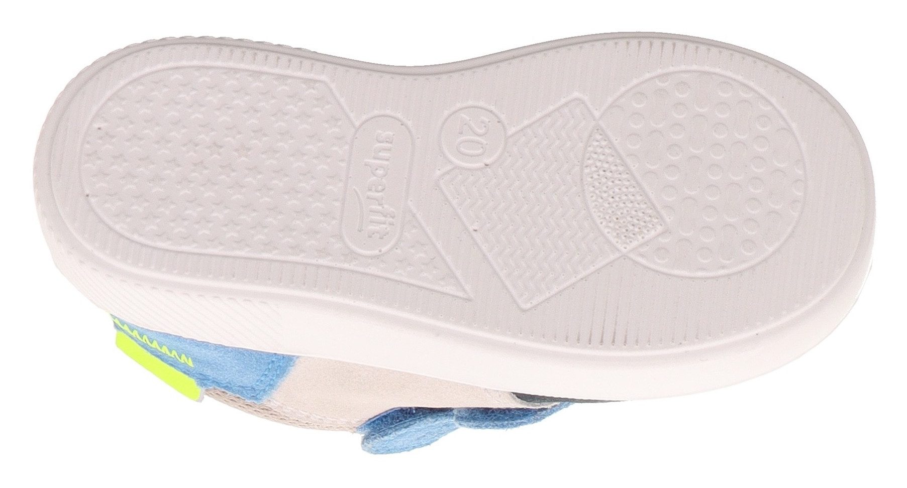 Superfit Klittenbandschoenen SUPIES WMS: middel Sneaker, vrijetijdsschoen in retro look, maat sjabloon om te downloaden