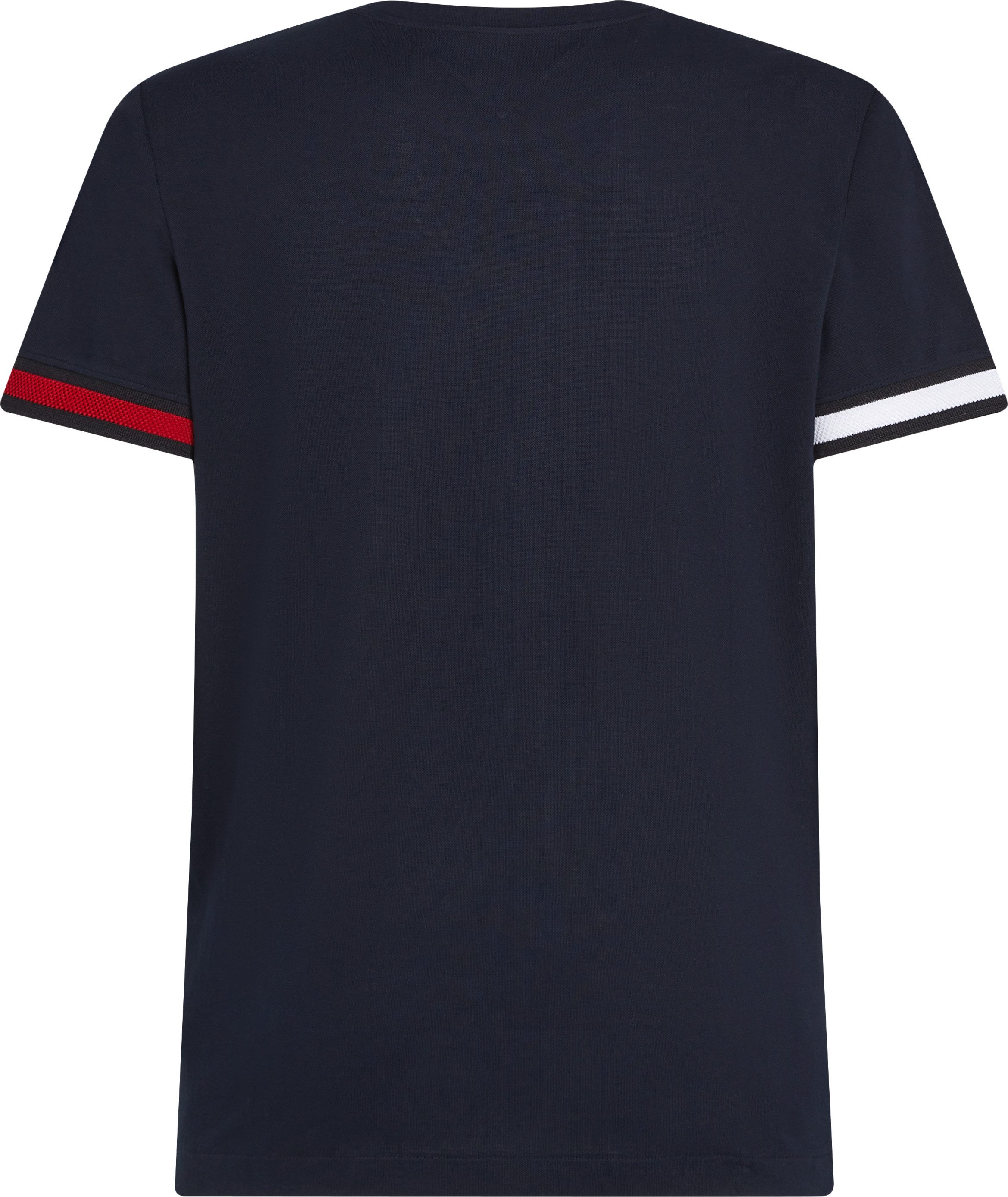 Tommy Hilfiger T-shirt GLOBAL STRIPE FLAG CUFF TEE