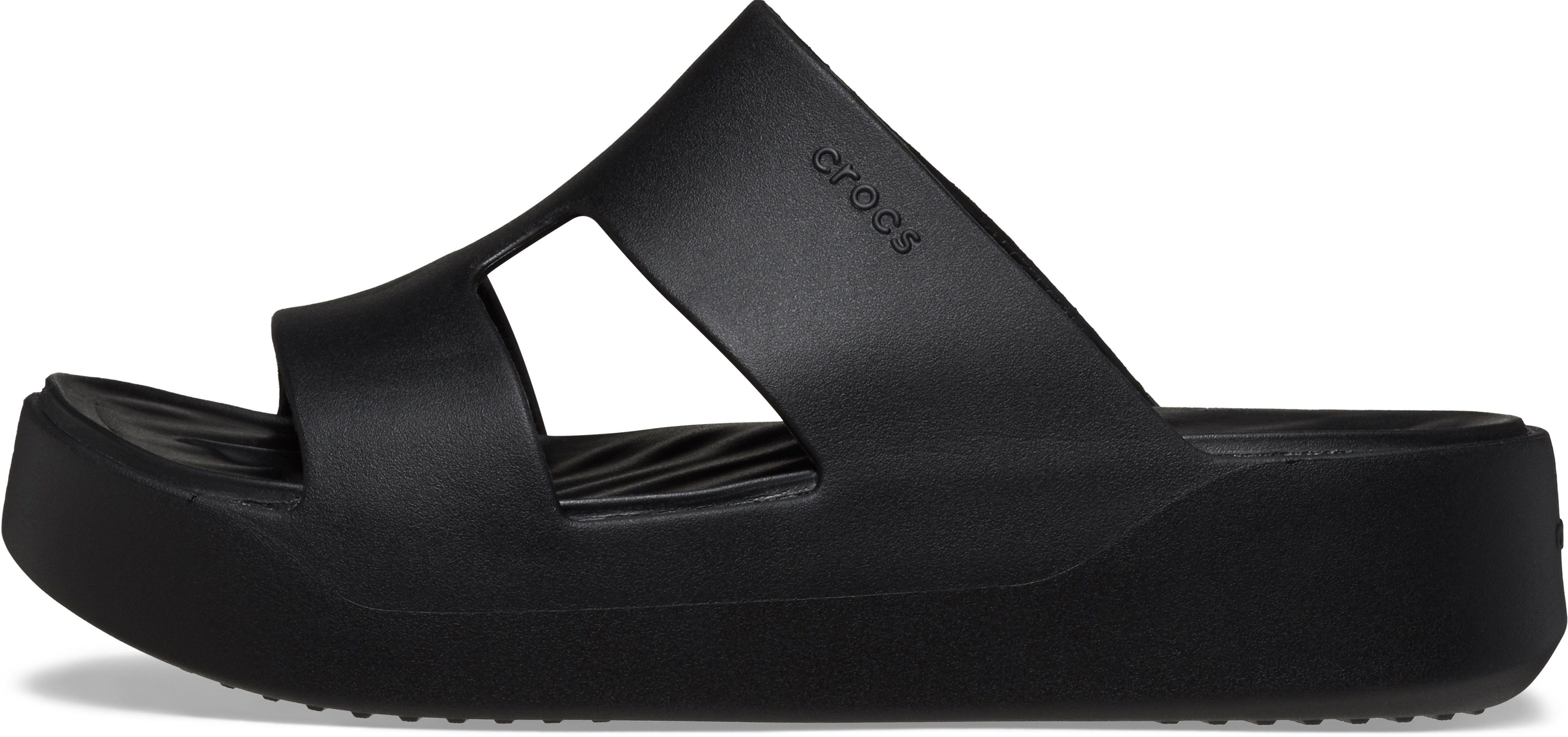Crocs Badslippers Getaway Platform H-Strap zomerschoen, slippers, badschoen, poolslides, zachte binnenzool