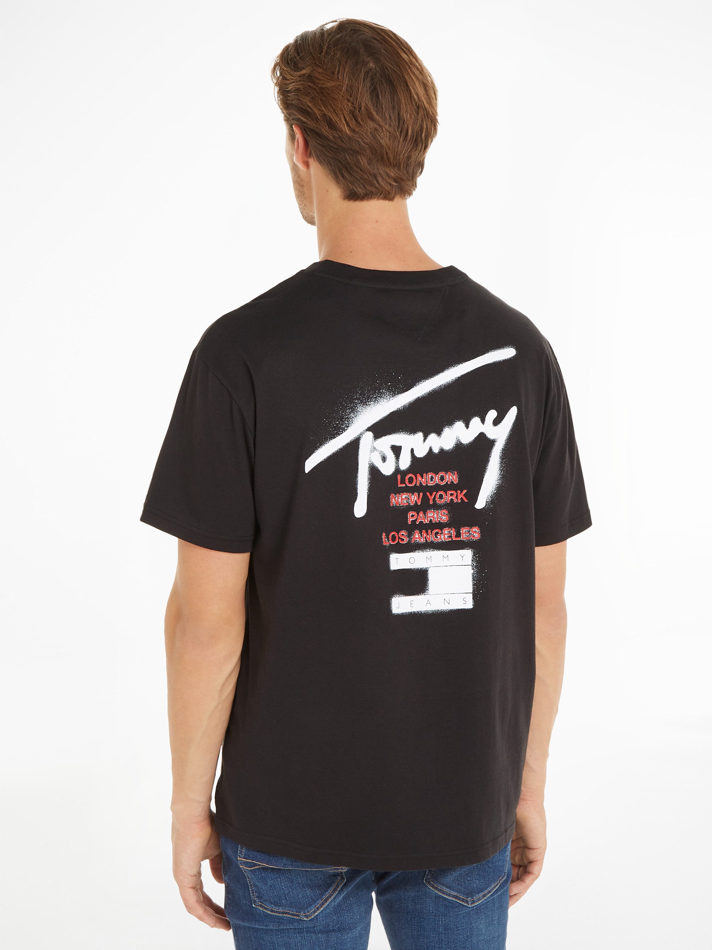 TOMMY JEANS T-shirt TJM REG GRAFFITI SIG TEE EXT