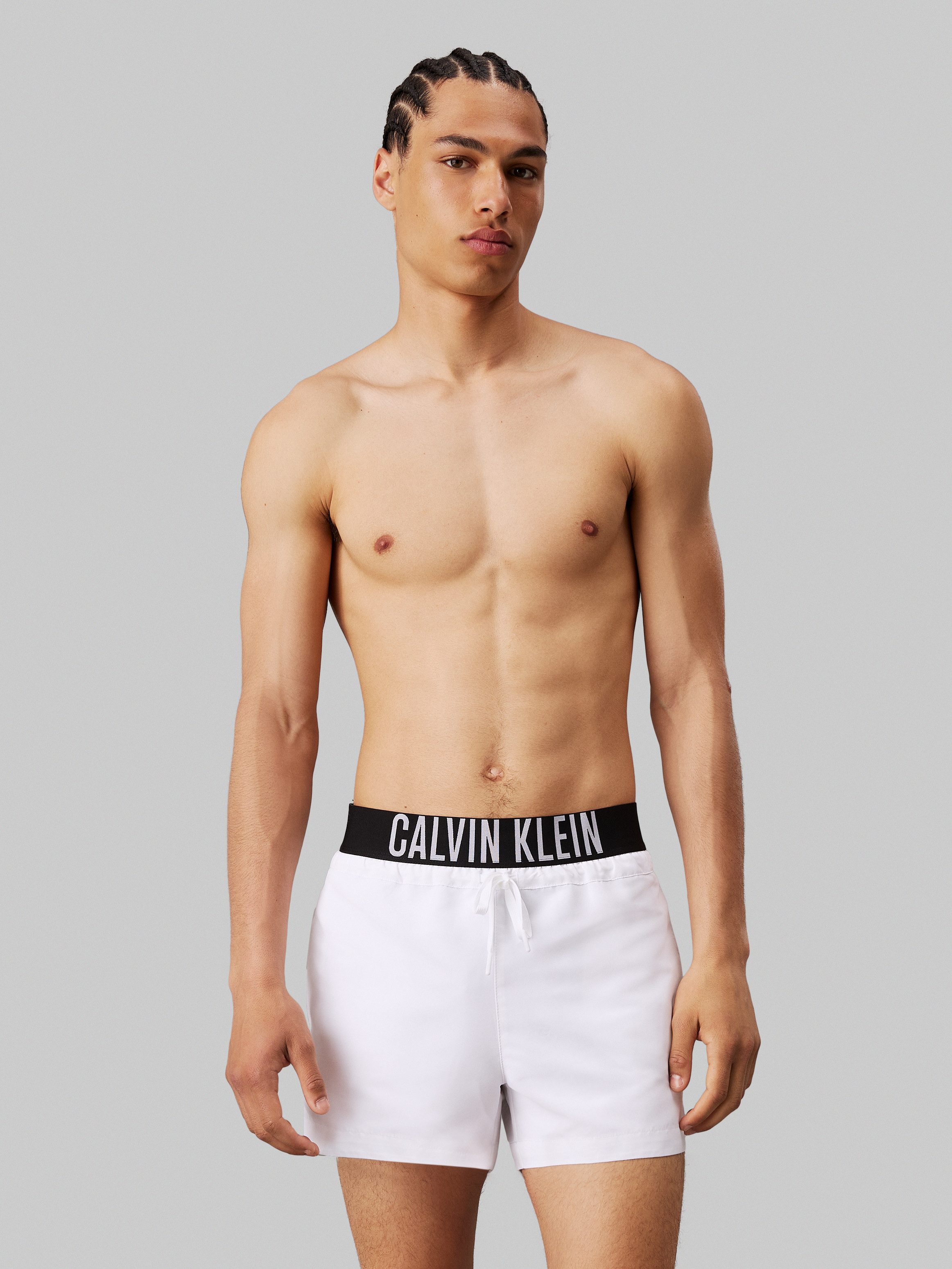 Calvin Klein Swimwear Zwemshort SHORT WB met logoband