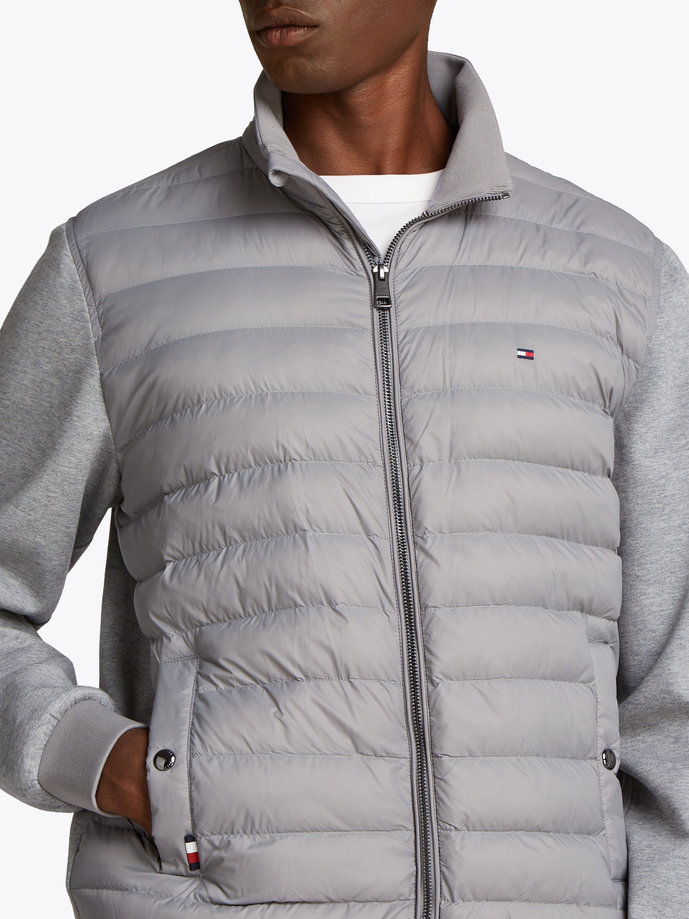 Tommy Hilfiger Sweatvest MIX MEDIA STAND CLLR
