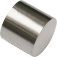 gardinia gordijnroede-eindstuk sluitkap losse collectie chicago 20 mm (2 stuks) zilver