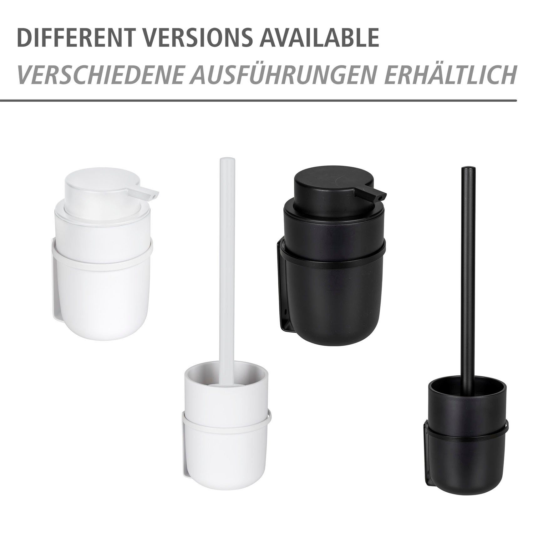 WENKO Toiletset Turbo-Loc® Carpino wit, bevestigen zonder boren