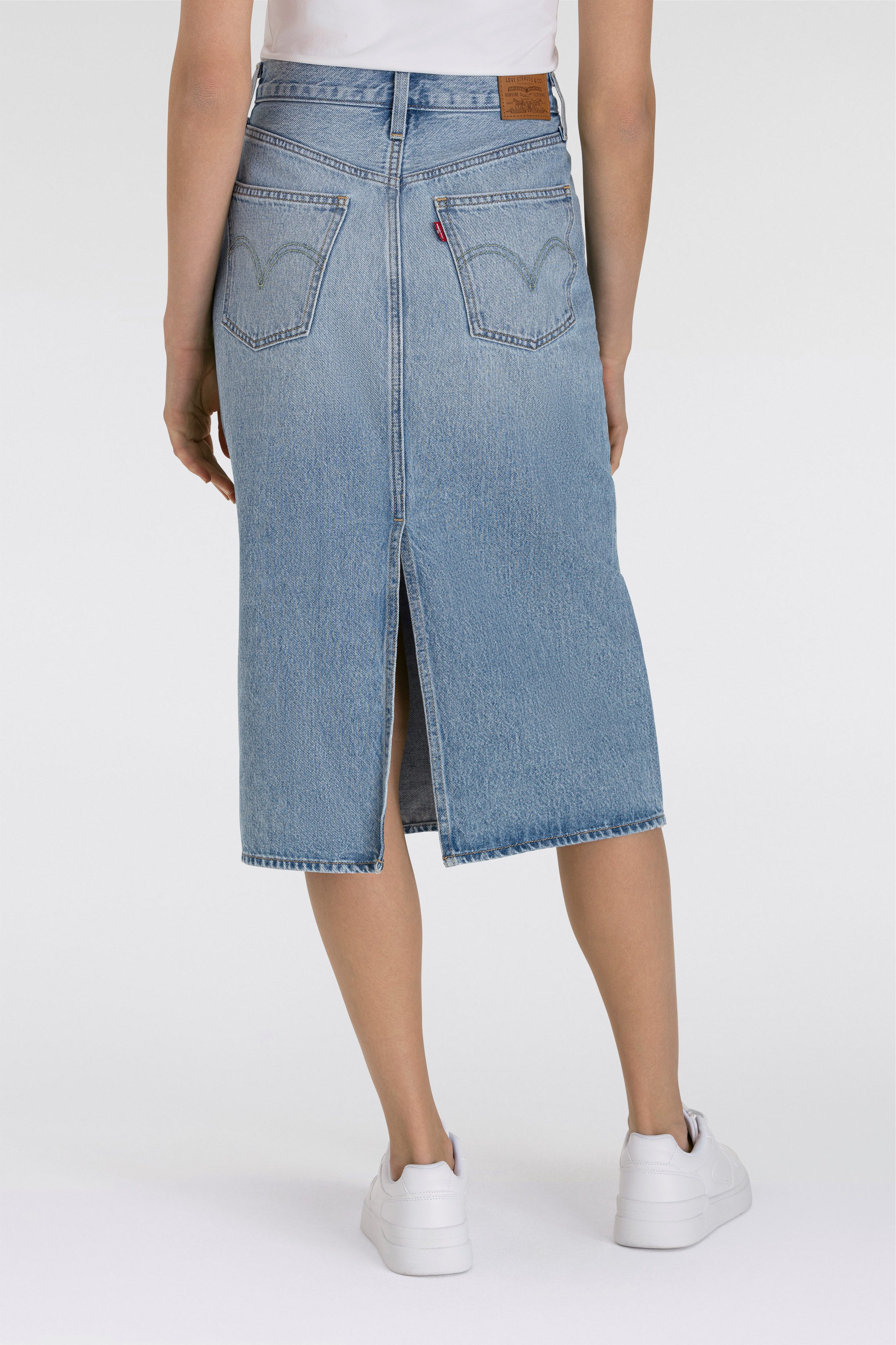 Levi's® Jeans rok HR BACK SLIT SKIR