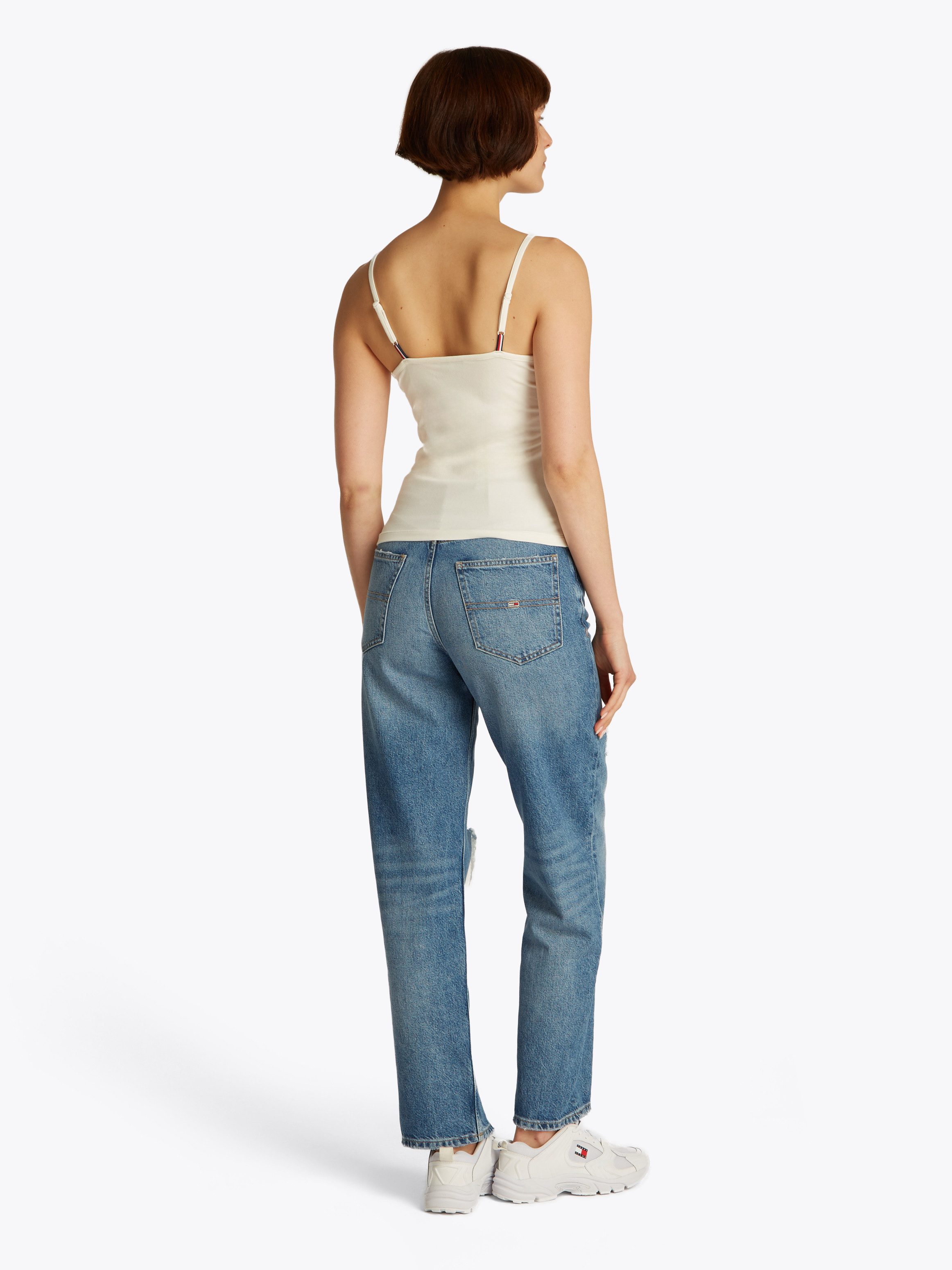 TOMMY JEANS Top met spaghettibandjes TJW ESSENTIAL STRAP TOP EXT