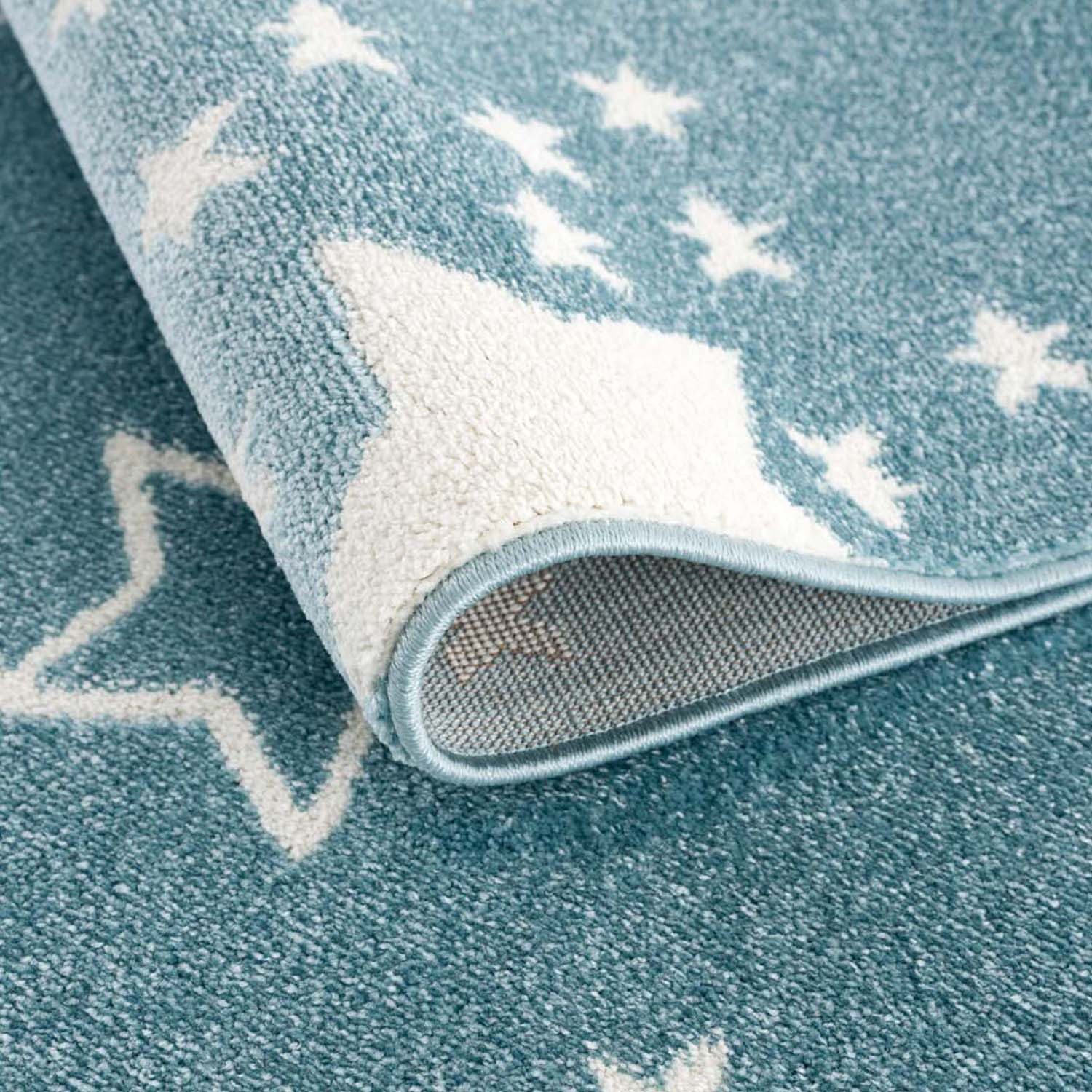 Carpet City Kindervloerkleed Anime9387 Sterretjes-vloerkleed, zachte pool, gemakkelijk in onderhoud, kinderkamer