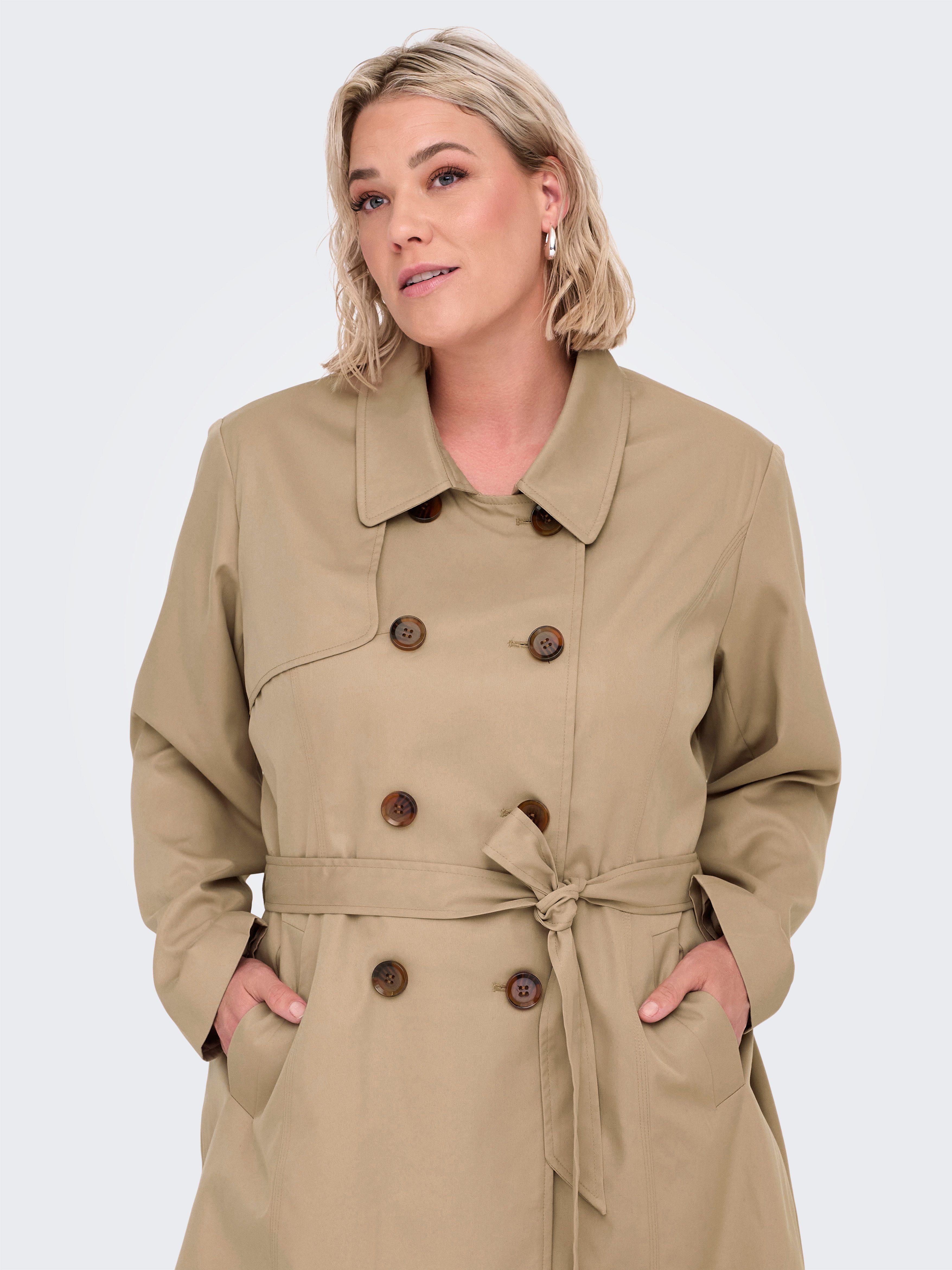 ONLY CARMAKOMA Trenchcoat CARVALERIE TRENCHCOAT OTW