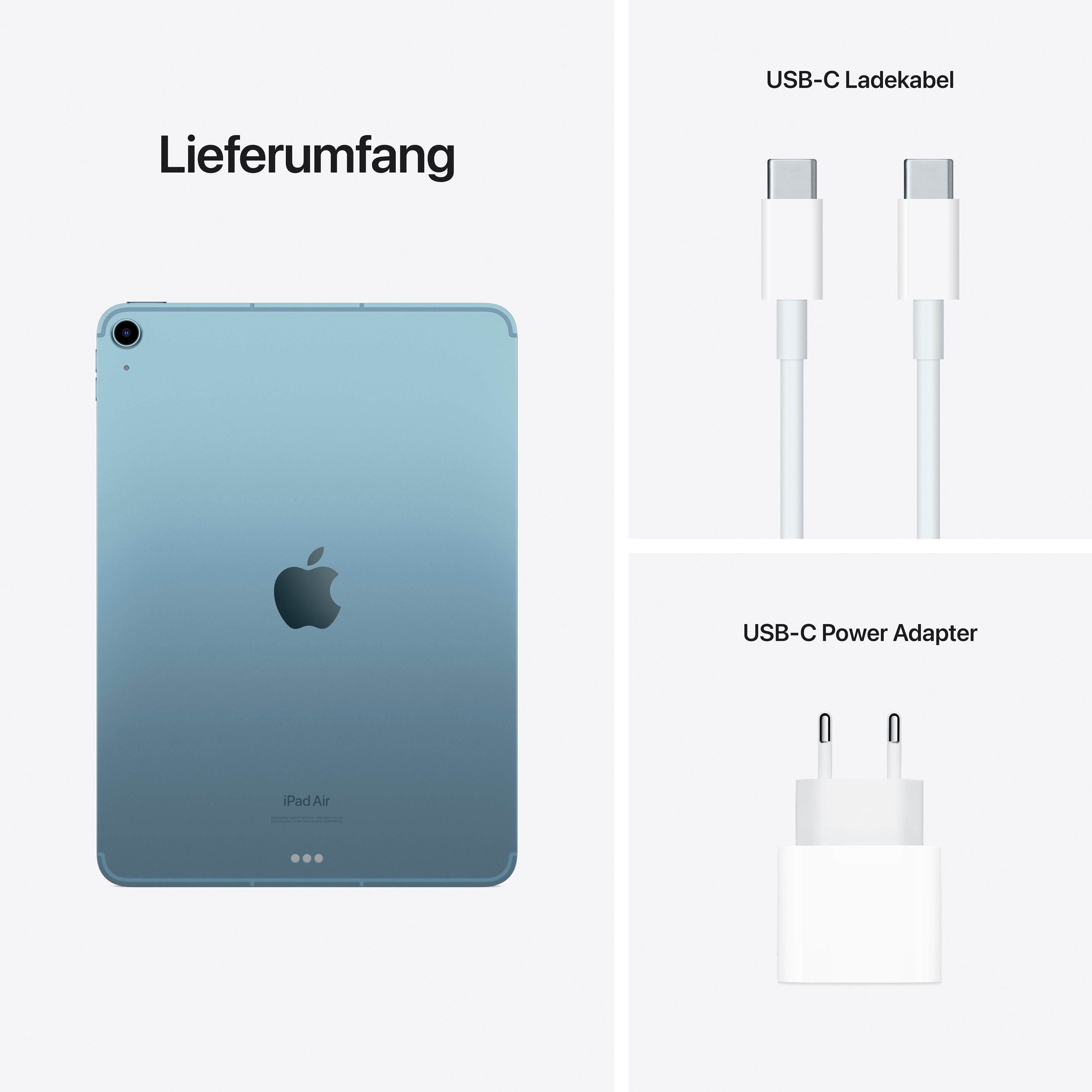 Apple Tablet iPad Air (2022), 10,9", iPadOS