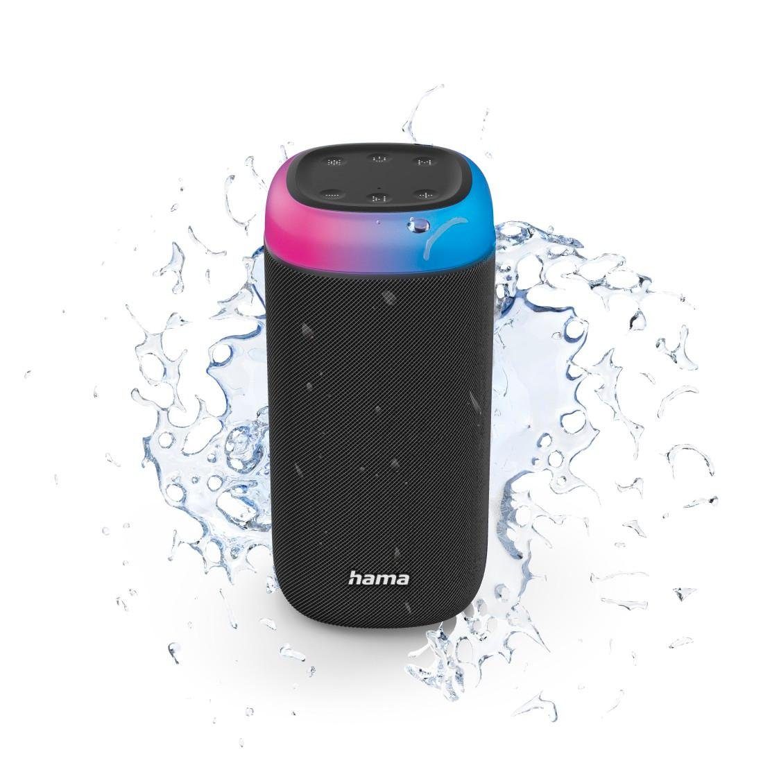 Hama Bluetooth luidspreker Bluetooth box led 30 W Xtra bas 360ᵒ geluid, waterdicht volgens IPX4
