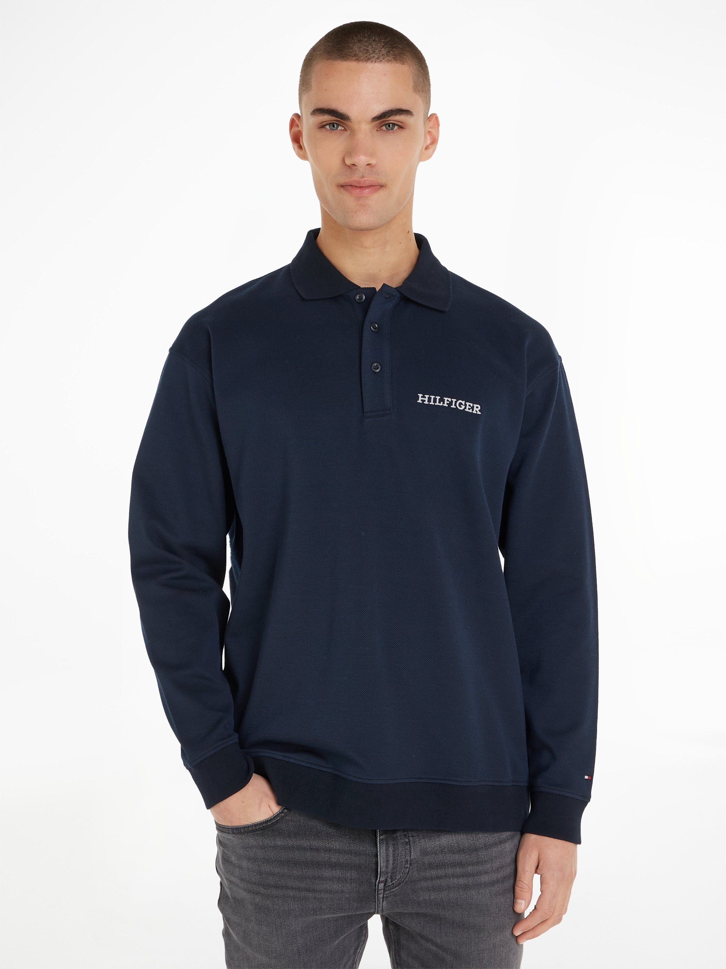 Tommy Hilfiger Poloshirt met lange mouwen