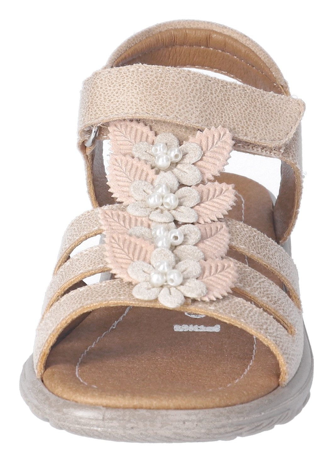 Ricosta Sandaaltjes , sandaal met klittenband, wms-systeem, leer, maat sjabloon te downloaden